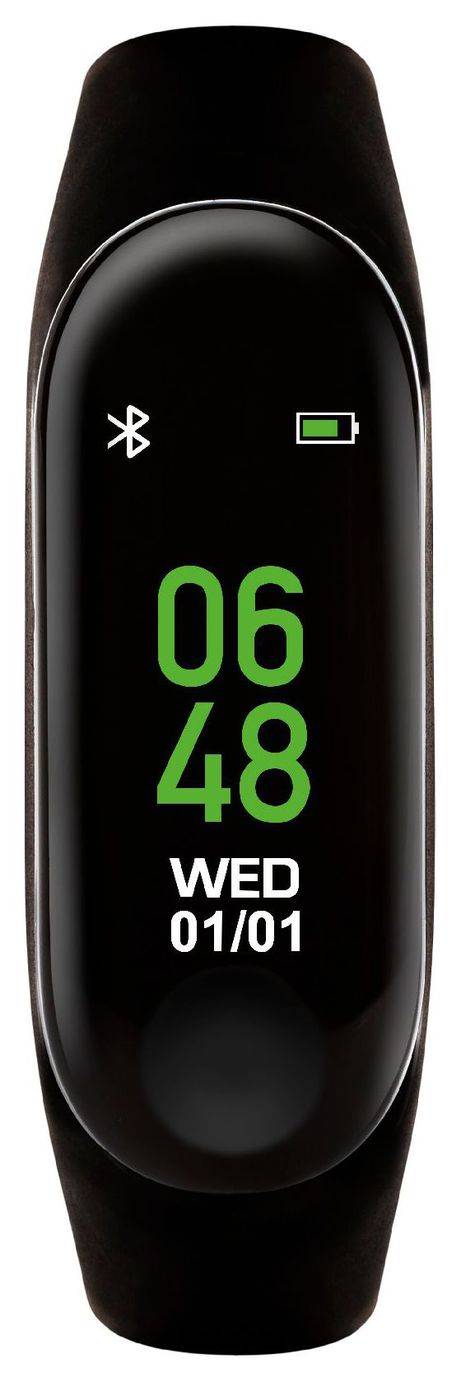 Tikkers Kids Black Smart Activity Fitness Tracker