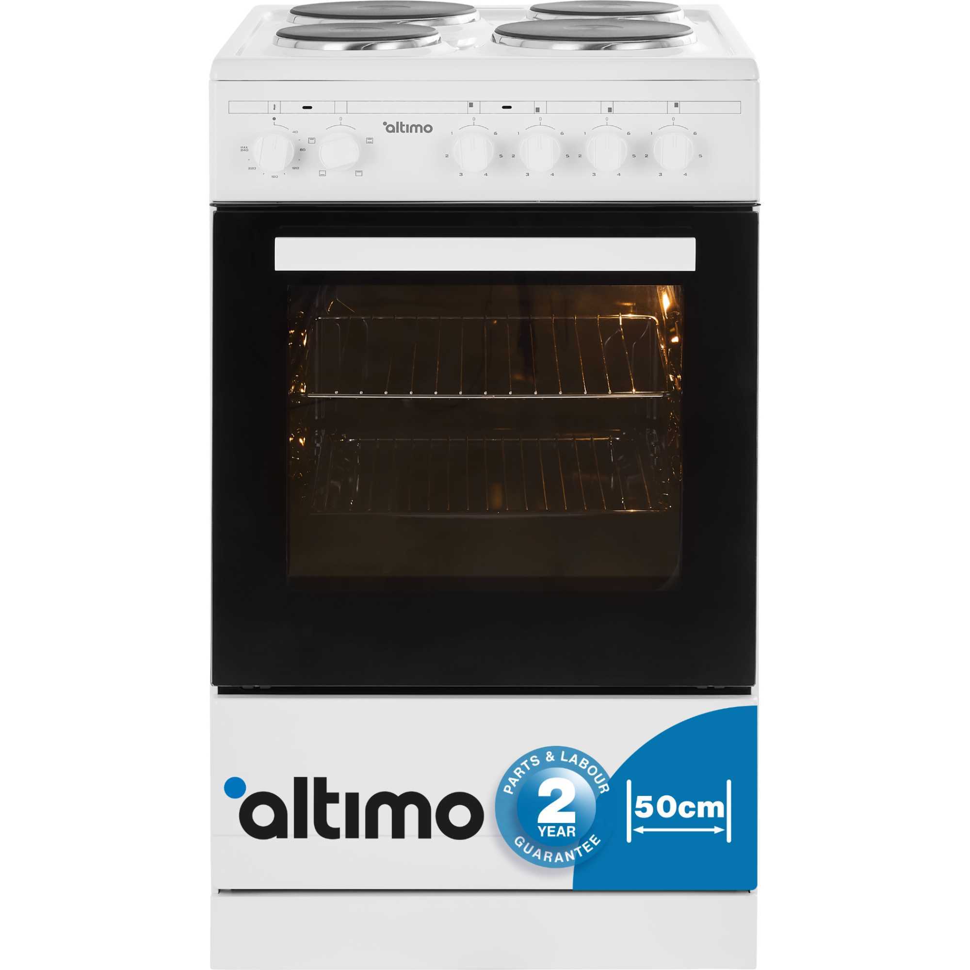 Altimo 50cm Electric Single Oven Cooker