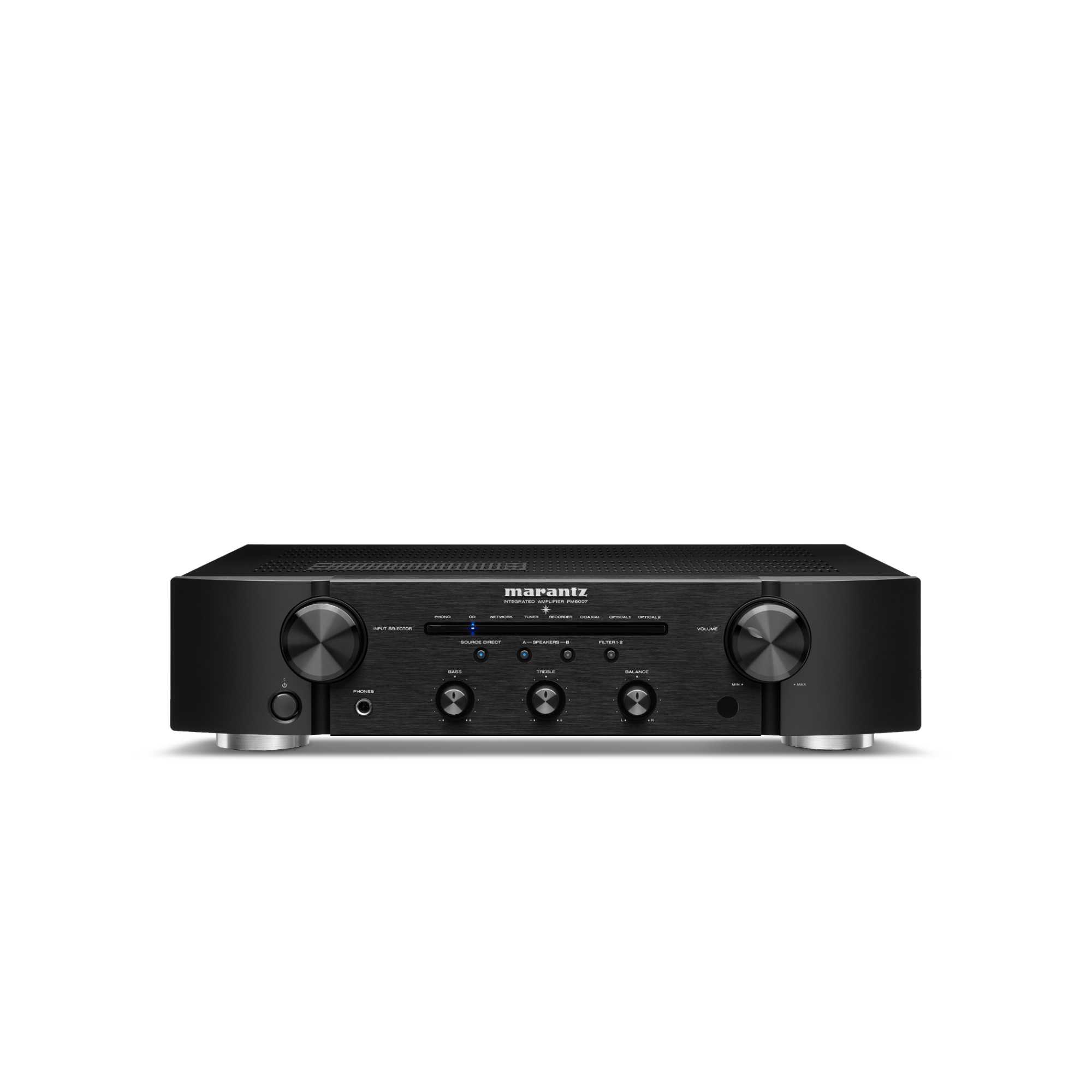 Marantz PM6007 Slimline Design 45 Watt 2.2 Channel Amplifier - Black