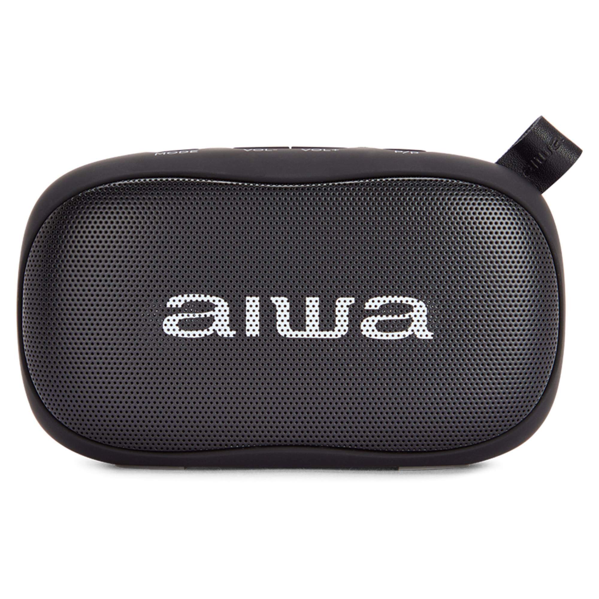 AIWA BS110BK 10W Bluetooth 5.0 Portable Speaker - Black
