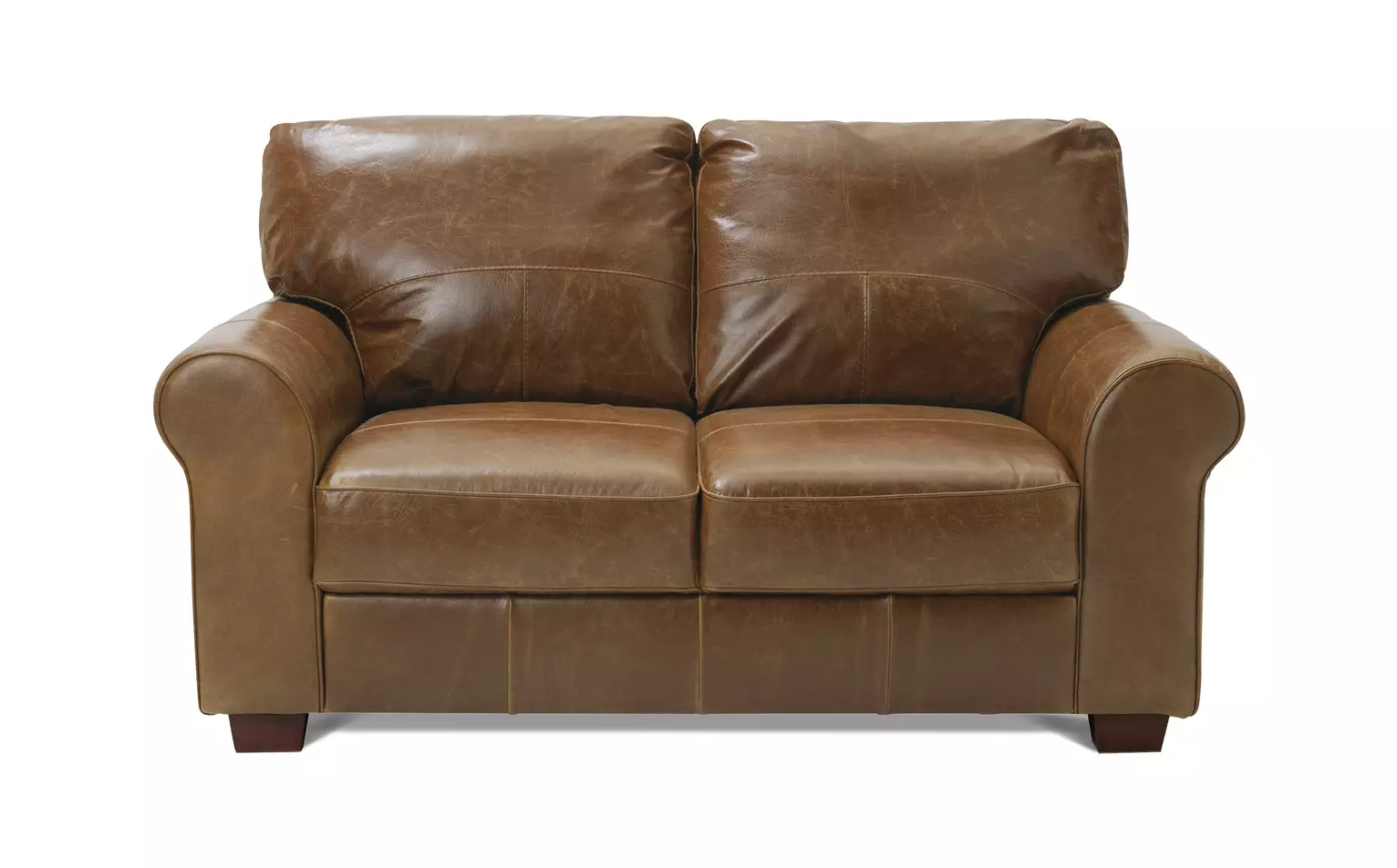 Salisbury Leather 2 Seater Sofa - Tan