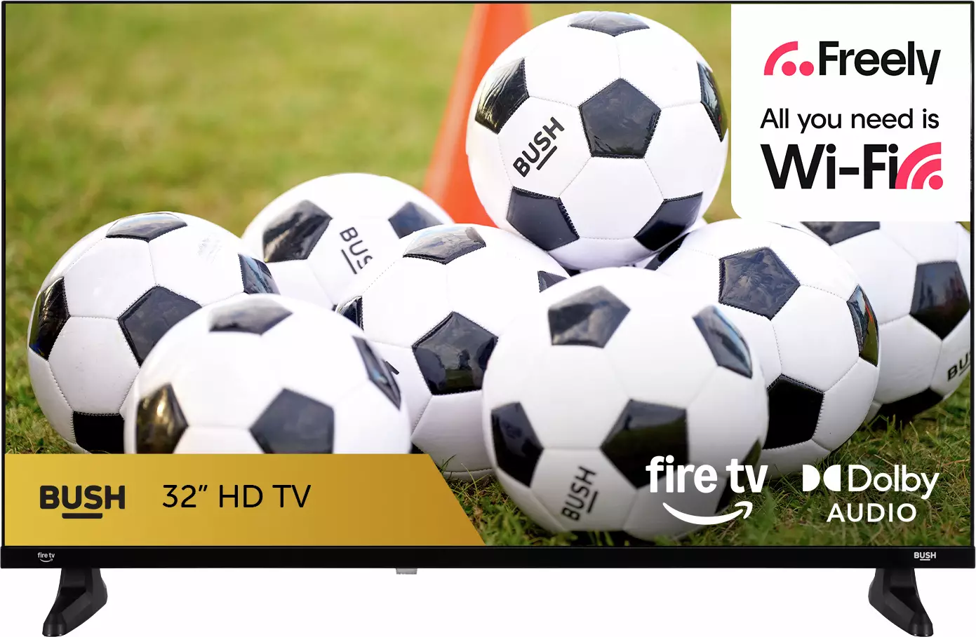 Bush 32 Inch 32HSF26 Smart HD Ready Freely Fire TV