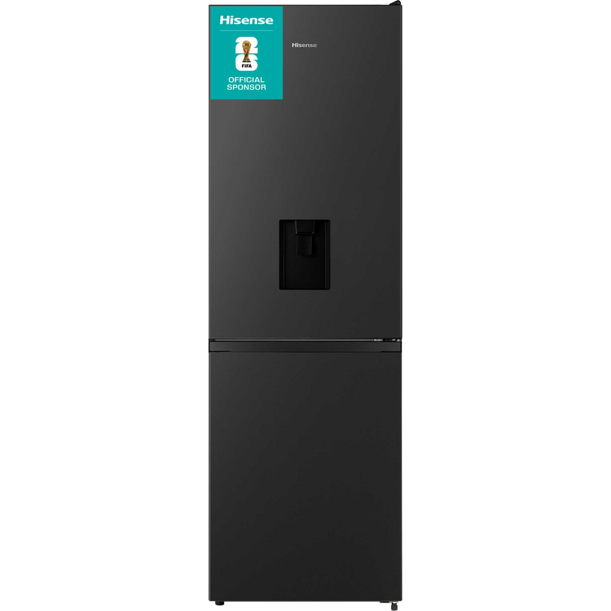 Hisense Fridge Freezer 60/40 Total No Frost - Black
