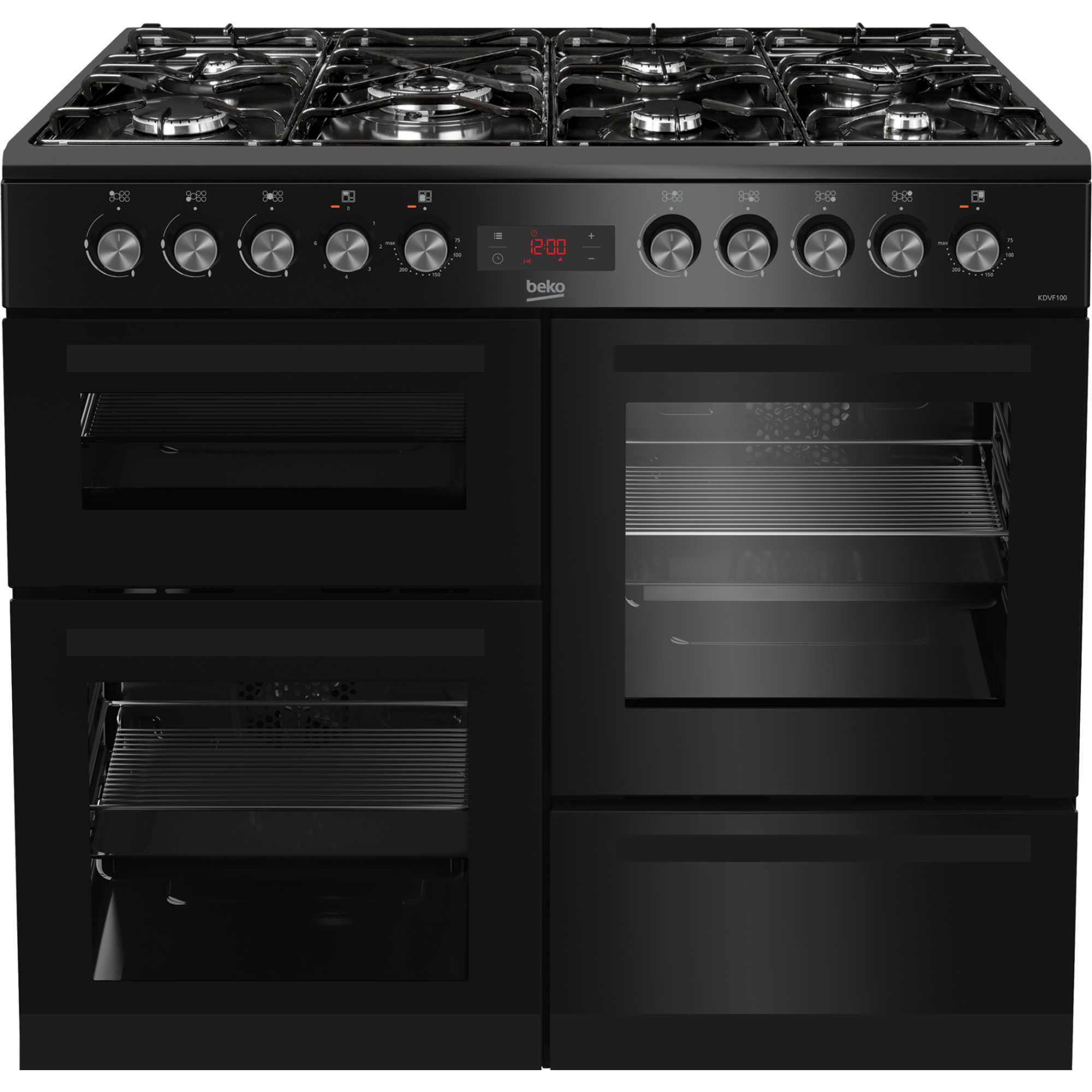 Beko 100cm Dual Fuel Range Cooker