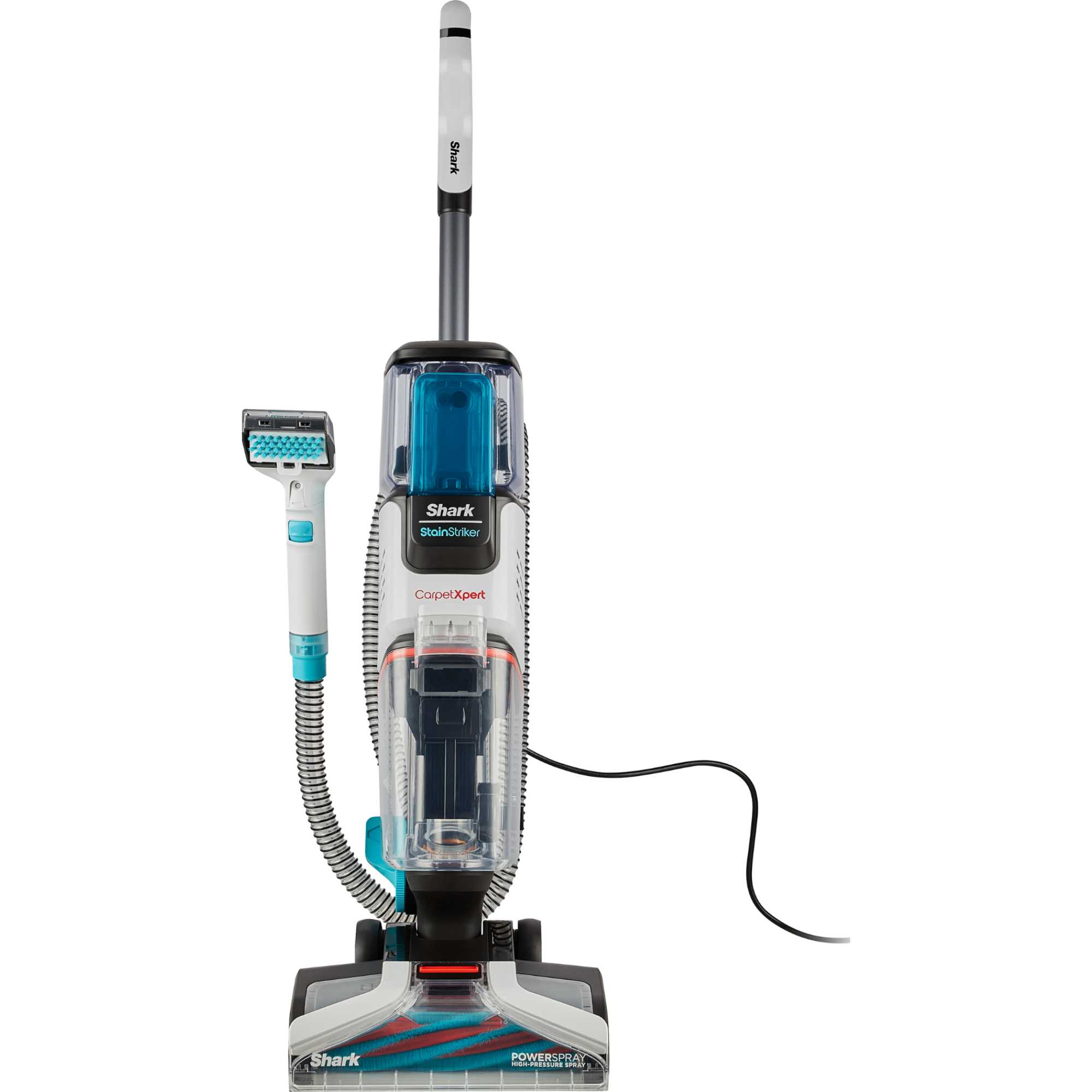 Shark EX200UK CarpetXpert Deep Carpet Cleaner with Built-In Stain Striker - White