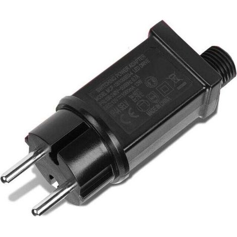 12V LED Power Supply, IP44 LED Transformer, Low Voltage LED Adapter Driver for Christmas Lights, String Lights