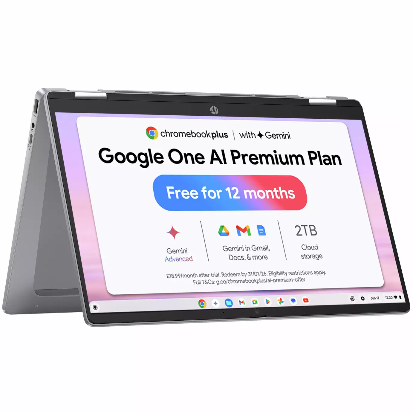 HP 14b-cd0000na 14in i3 N305 8GB 256GB Chromebook Plus