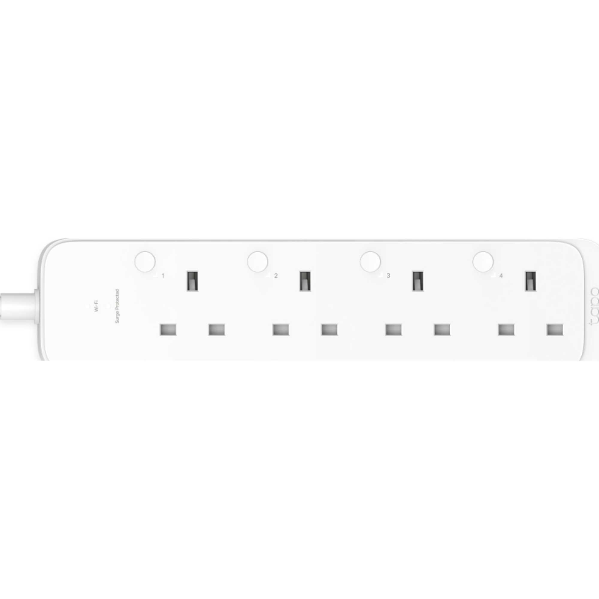 P304M Smart Wi-Fi Power Strip - White | TPL-P304M