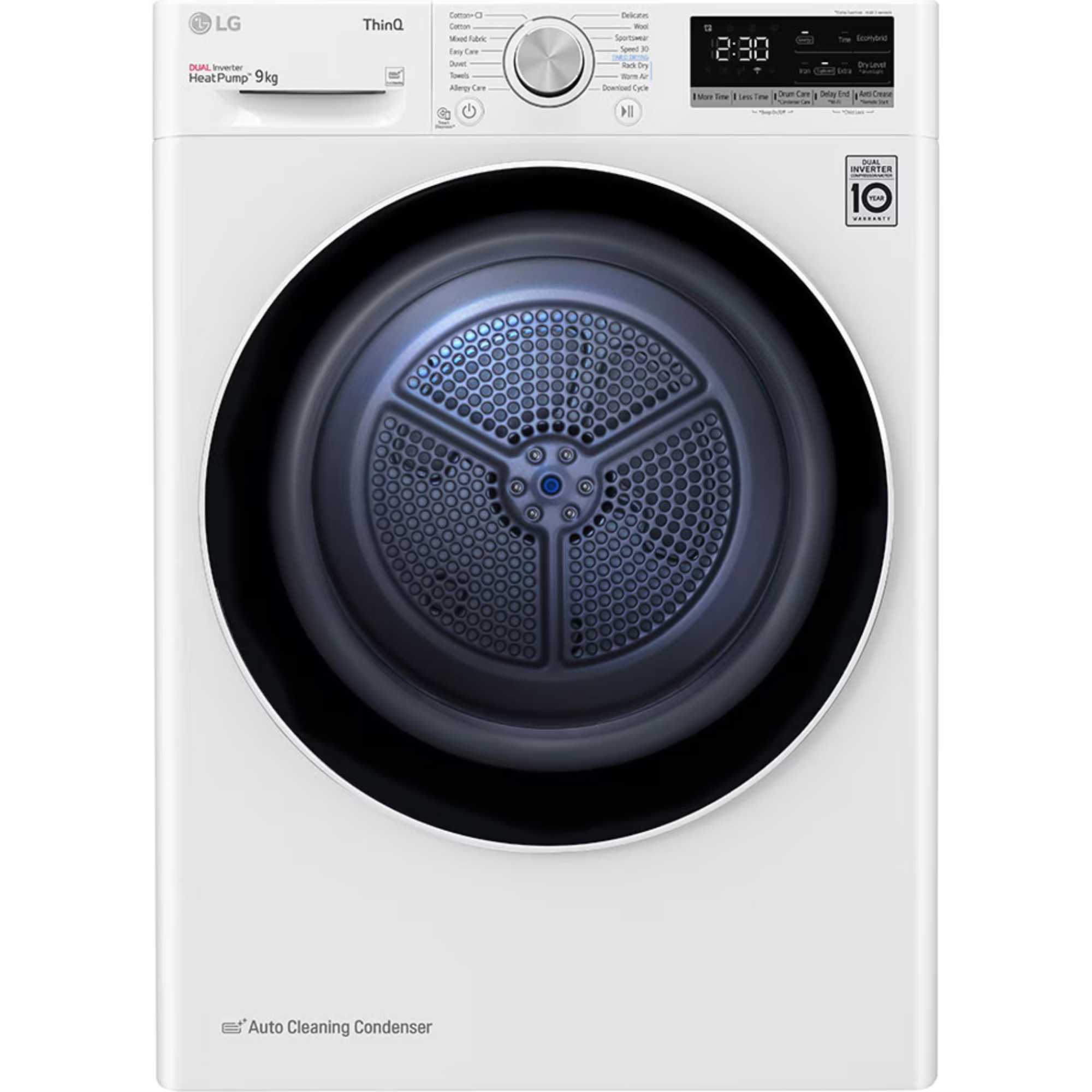 LG DUAL Inverter 9kg Heat Pump Tumble Dryer