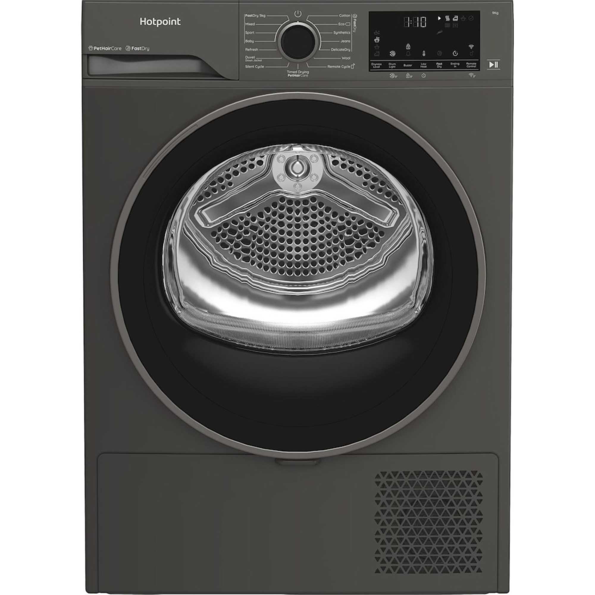 Hotpoint Fabric Care 9kg Heat Pump Tumble Dryer - C HD 94M GBS UK