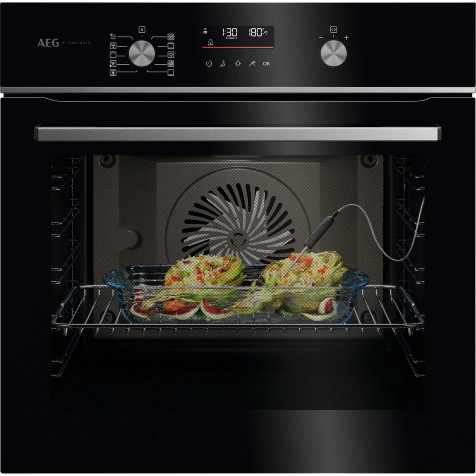 5000 GA5CB50FAB Built-in Electric Oven with Aqua Clean - GA5CB50FAB | AEG