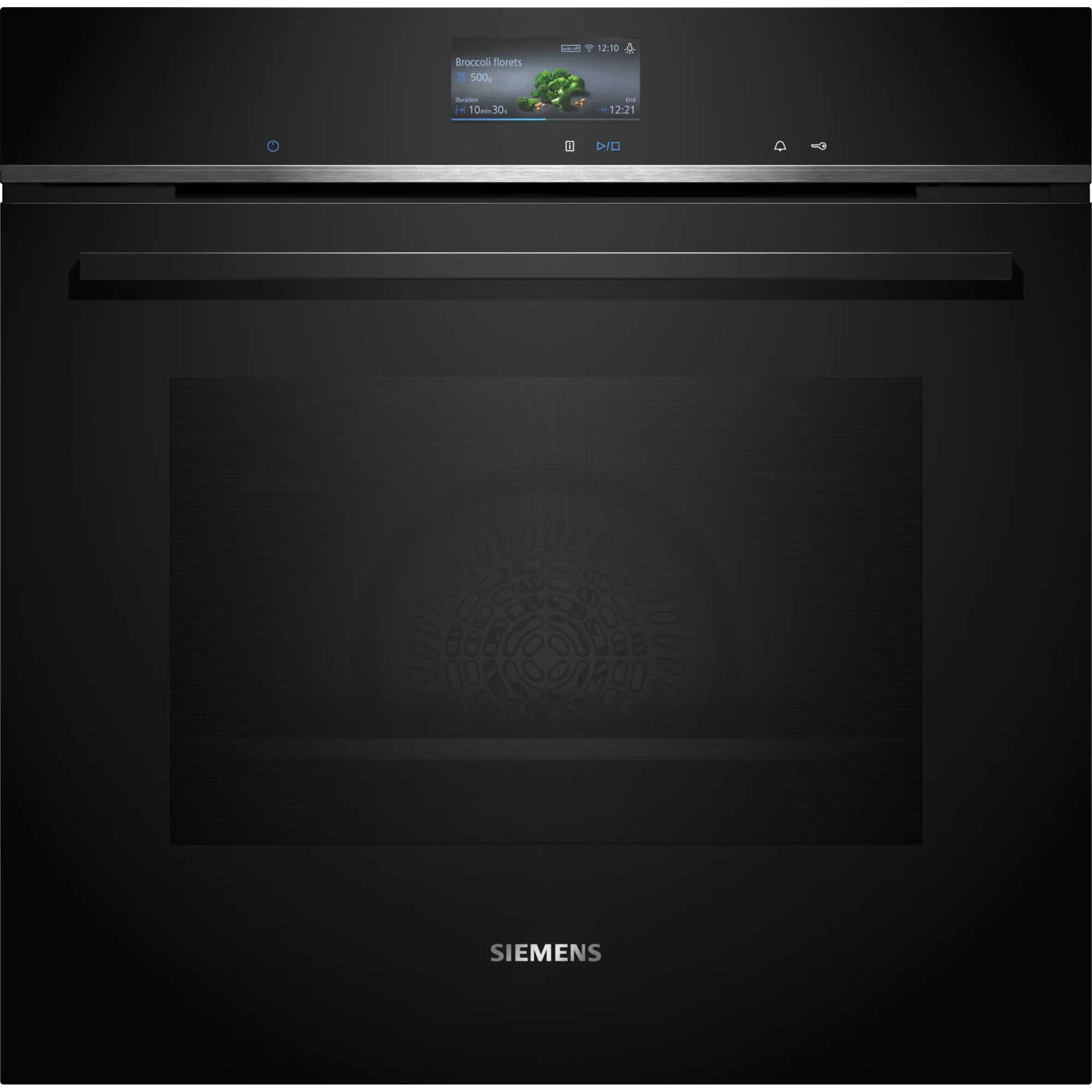 Siemens HB776G1B1B iQ700 71l Capacity Smart Built-In Oven - Black