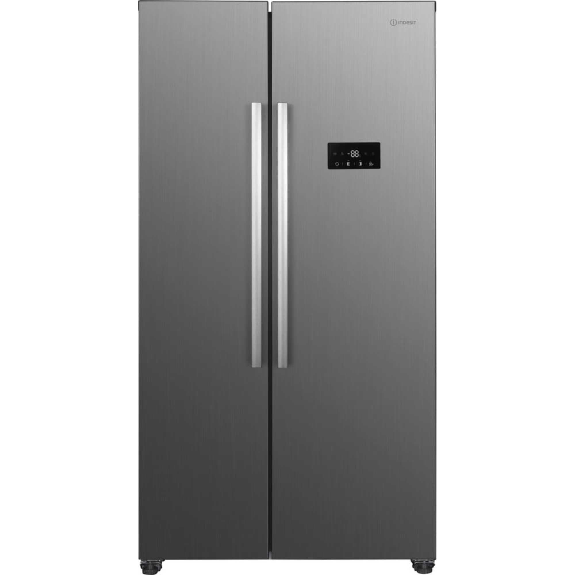 Indesit American Style Fridge Freezer 60/40 Total No Frost - Brushed Steel - INGF 6441 XP4UK