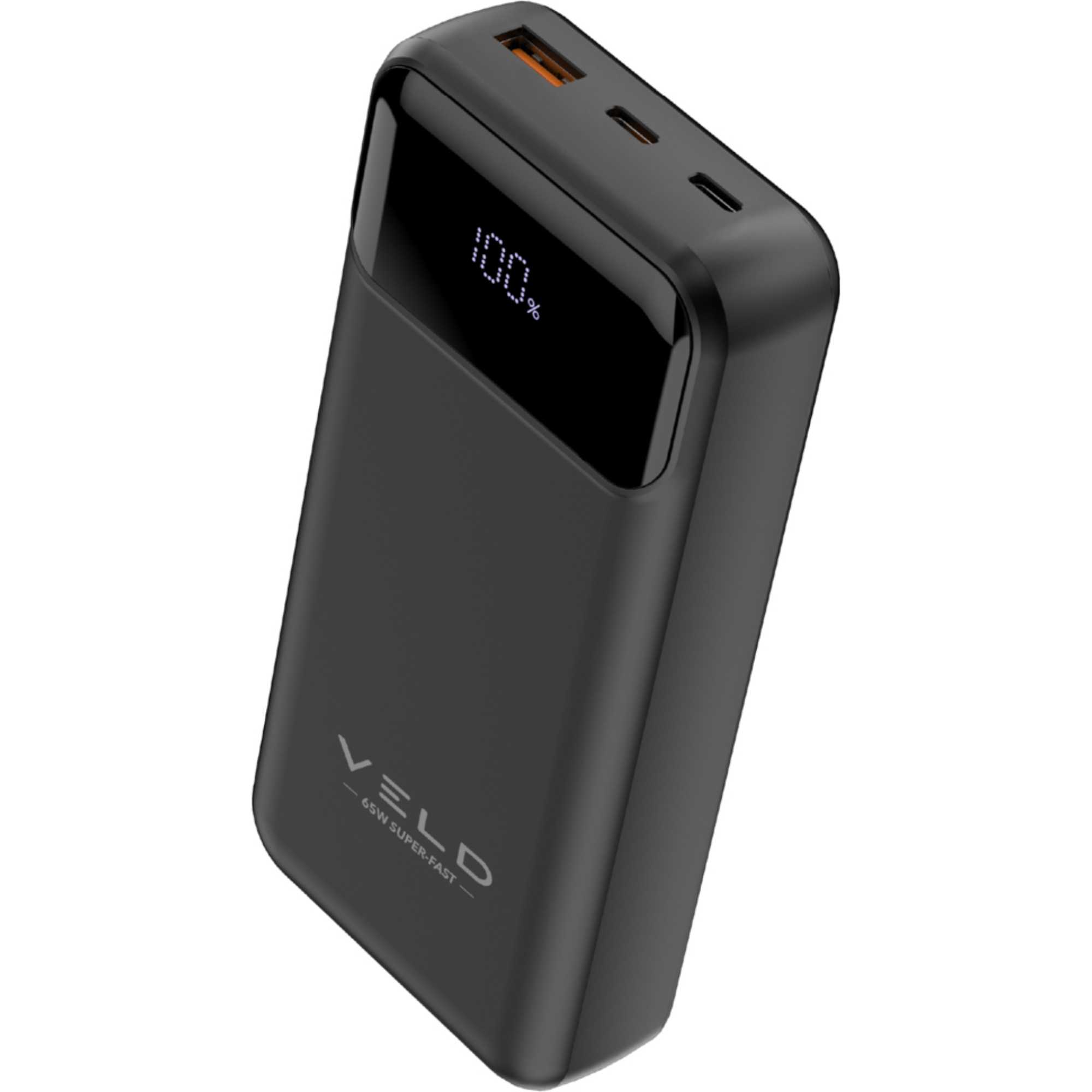 VPB2065B 20,000 mAh 65W Power Bank - Black | VELD