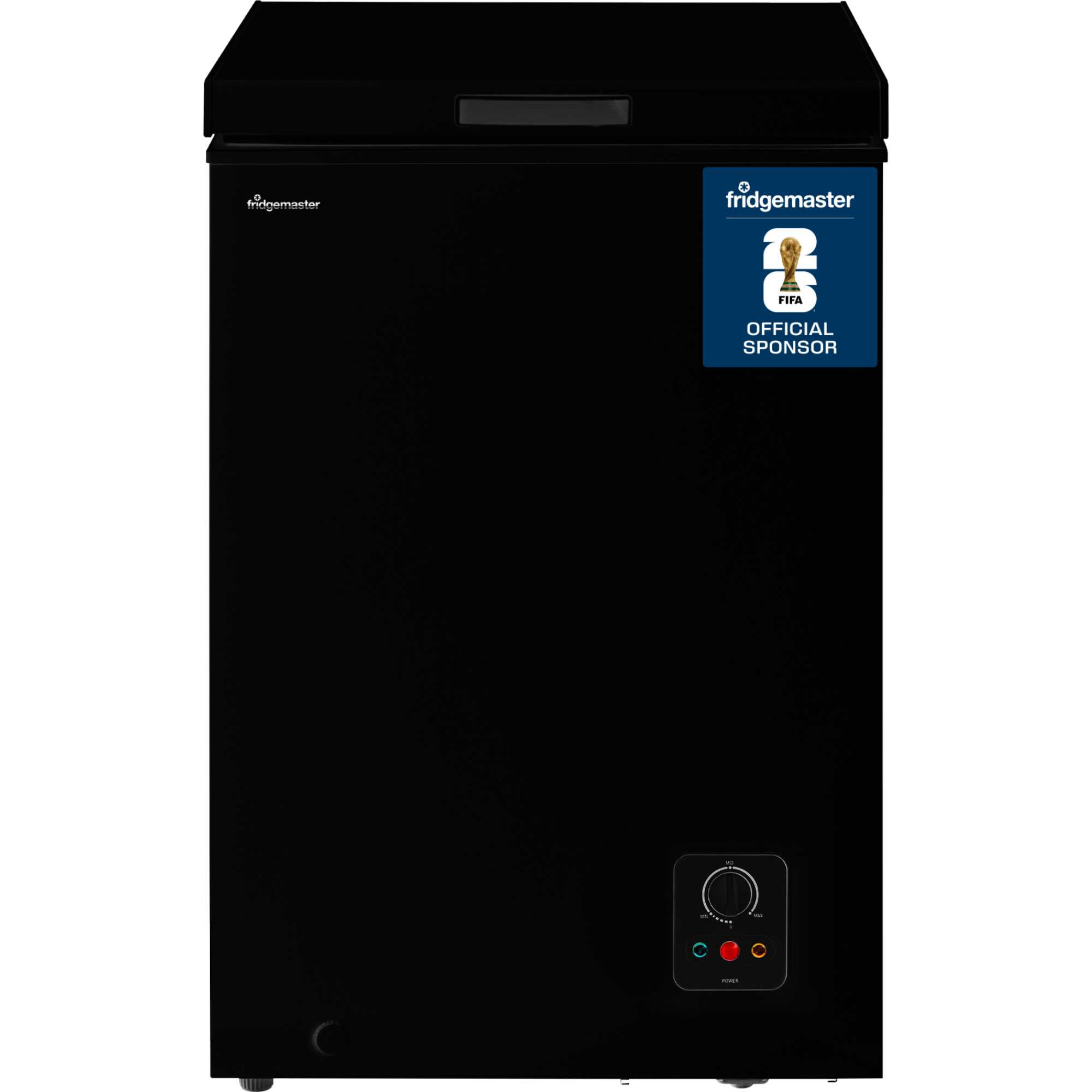 Fridgemaster Chest Freezer - Black
