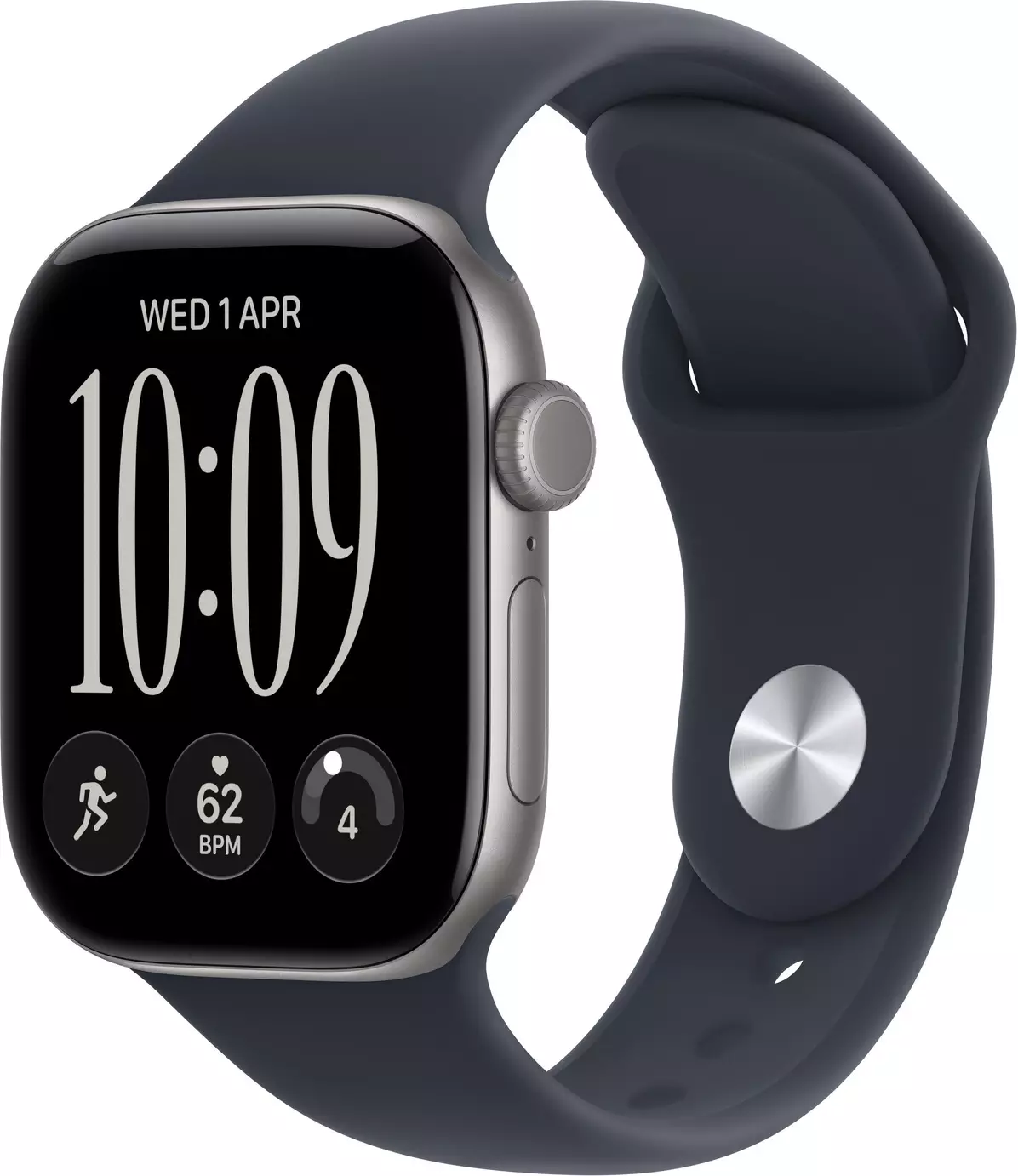 Apple Watch Series 12 GPS + Cell 42mm Aluminium Blue Sport Band - S/M