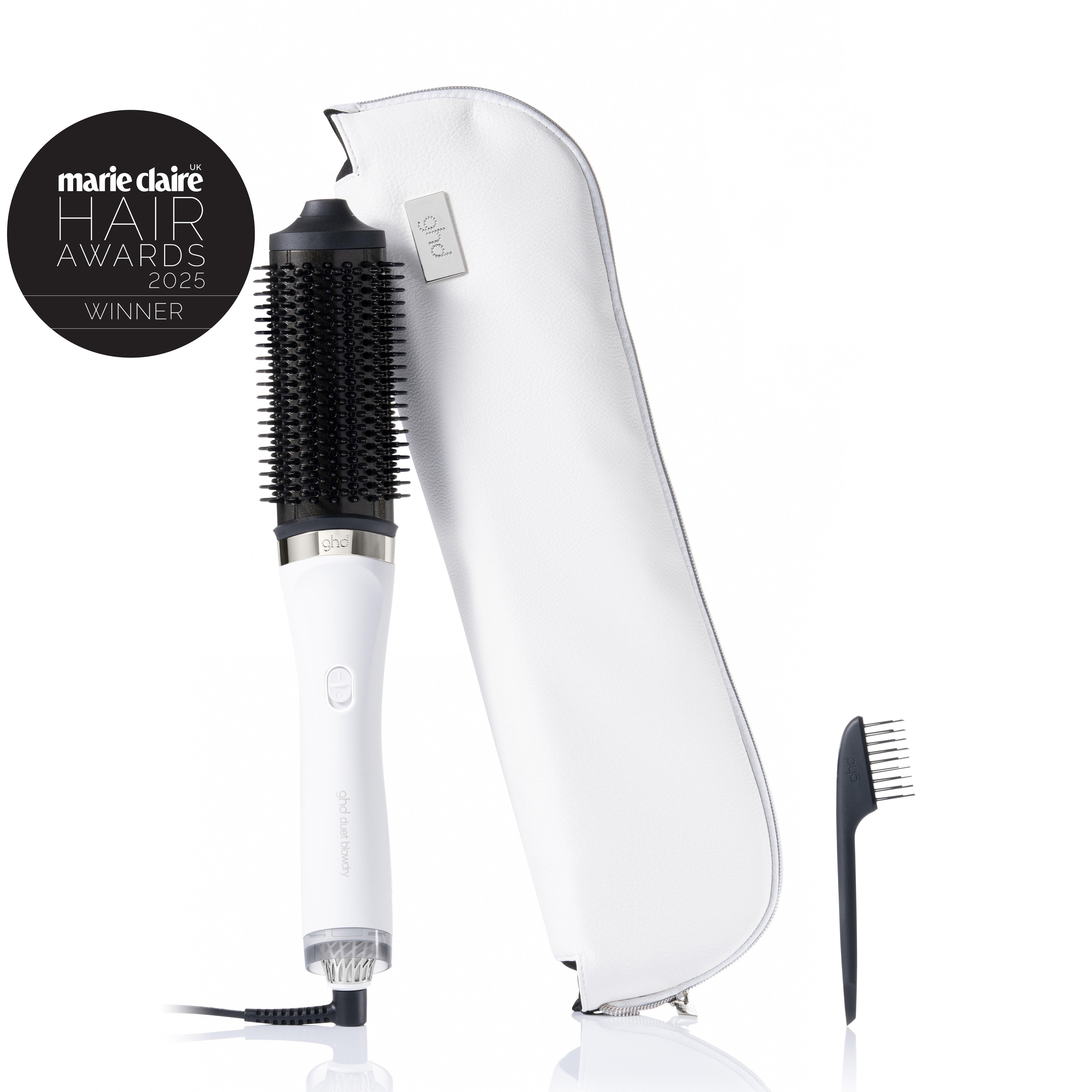 NEW GHD DUET BLOWDRY HAIR DRYER BRUSH IN SUN-KISSED PEACH