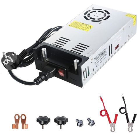 DC 12V Power Supply Transformer 220V AC to 12V DC Converter 12V Power Supply for LED Driver, Motor, Pump, Security Camera, CCTV, Car Stereo, 3D Printer, Other 12V Devices, 40A 480W