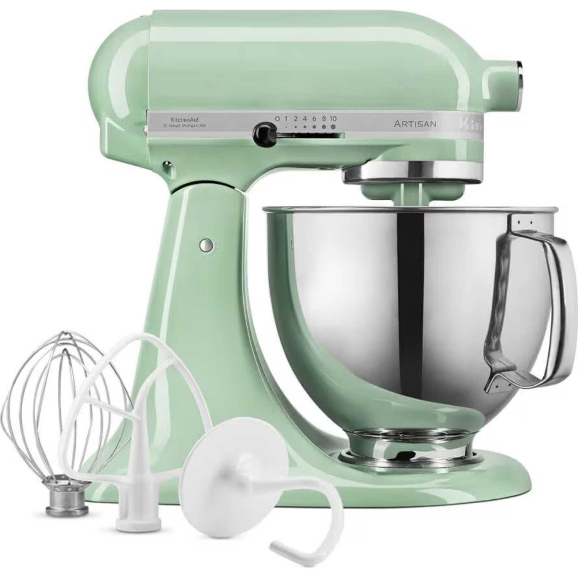 KitchenAid 5KSM125BPT Artisan 4.8L Stand Mixer - Pistachio