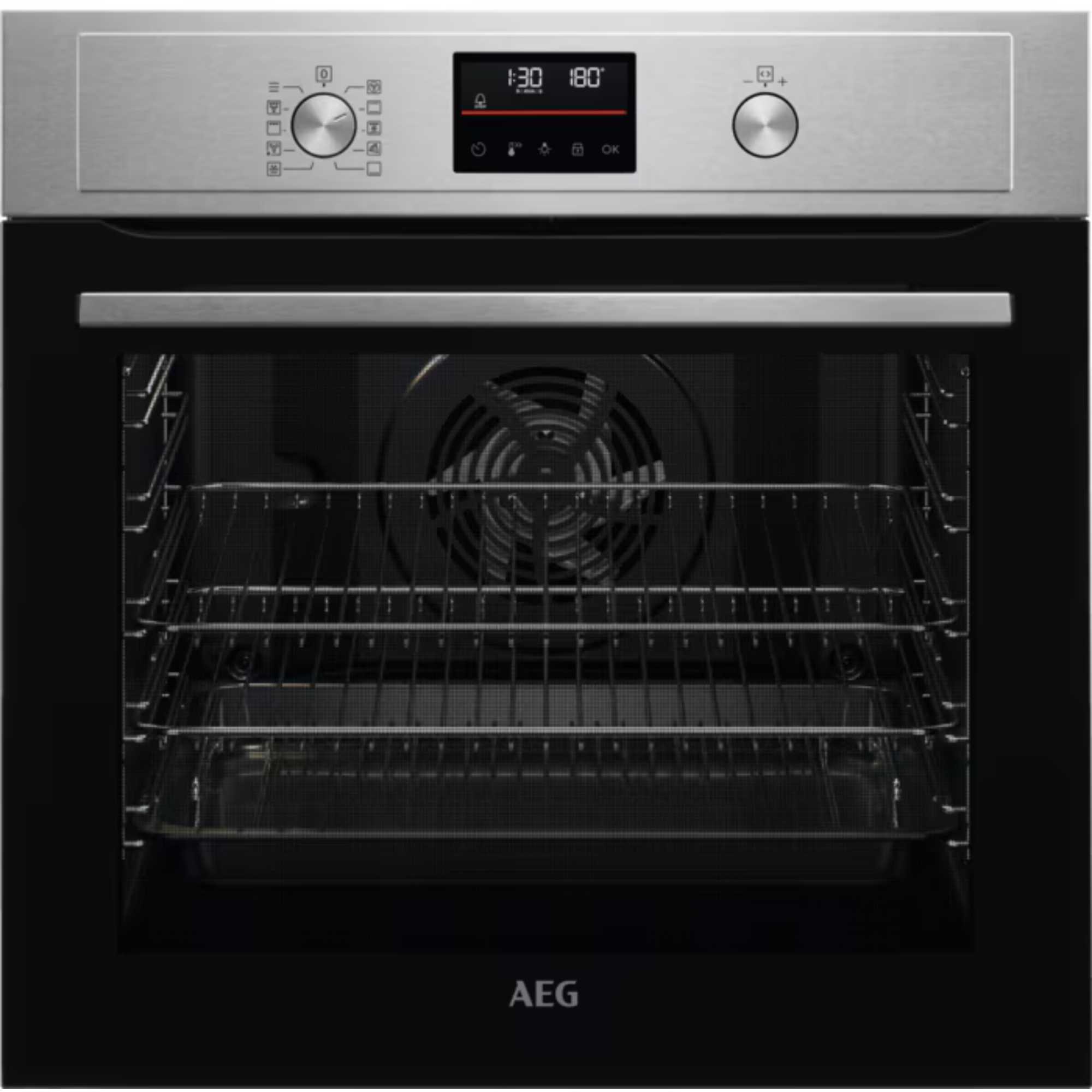 AEG BPX53506EM 3000 Pyrolytic Self Clean Built-in Single Oven