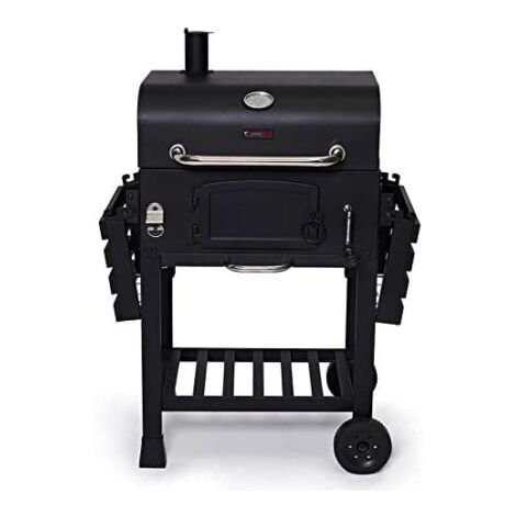 CosmoGrill Outdoor XL Smoker Barbecue Charcoal Portable BBQ Grill Garden