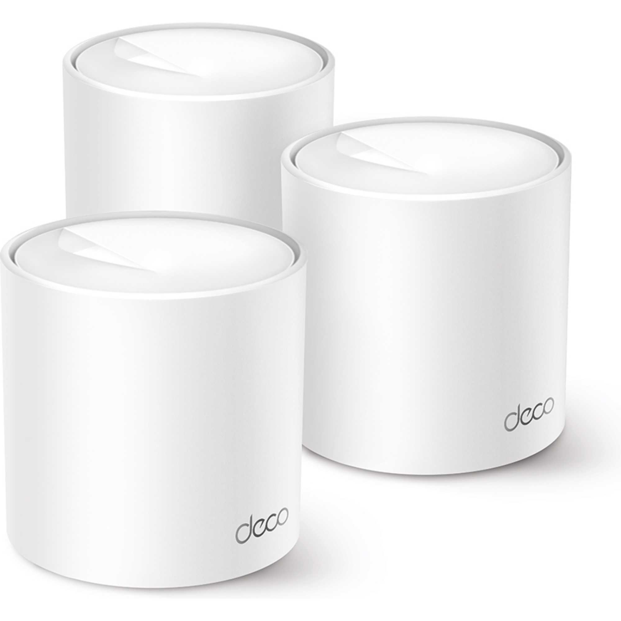 Deco AX1500 3 Pack Whole Home Mesh Wi-Fi 6 System | TPL-DECO-X1500-3PK