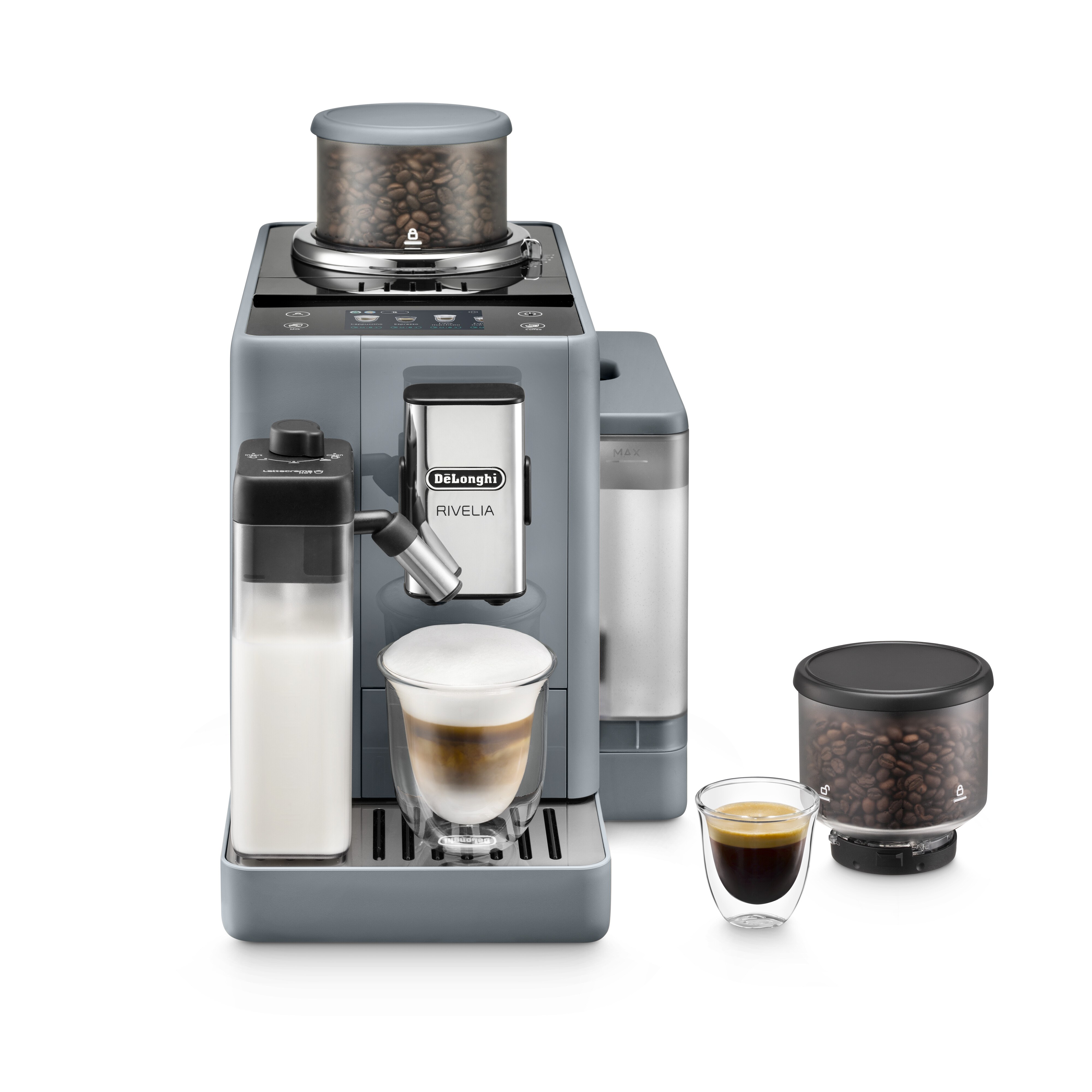 De'Longhi Rivelia EXAM440.55.G Bean to Cup Coffee Machine - Grey