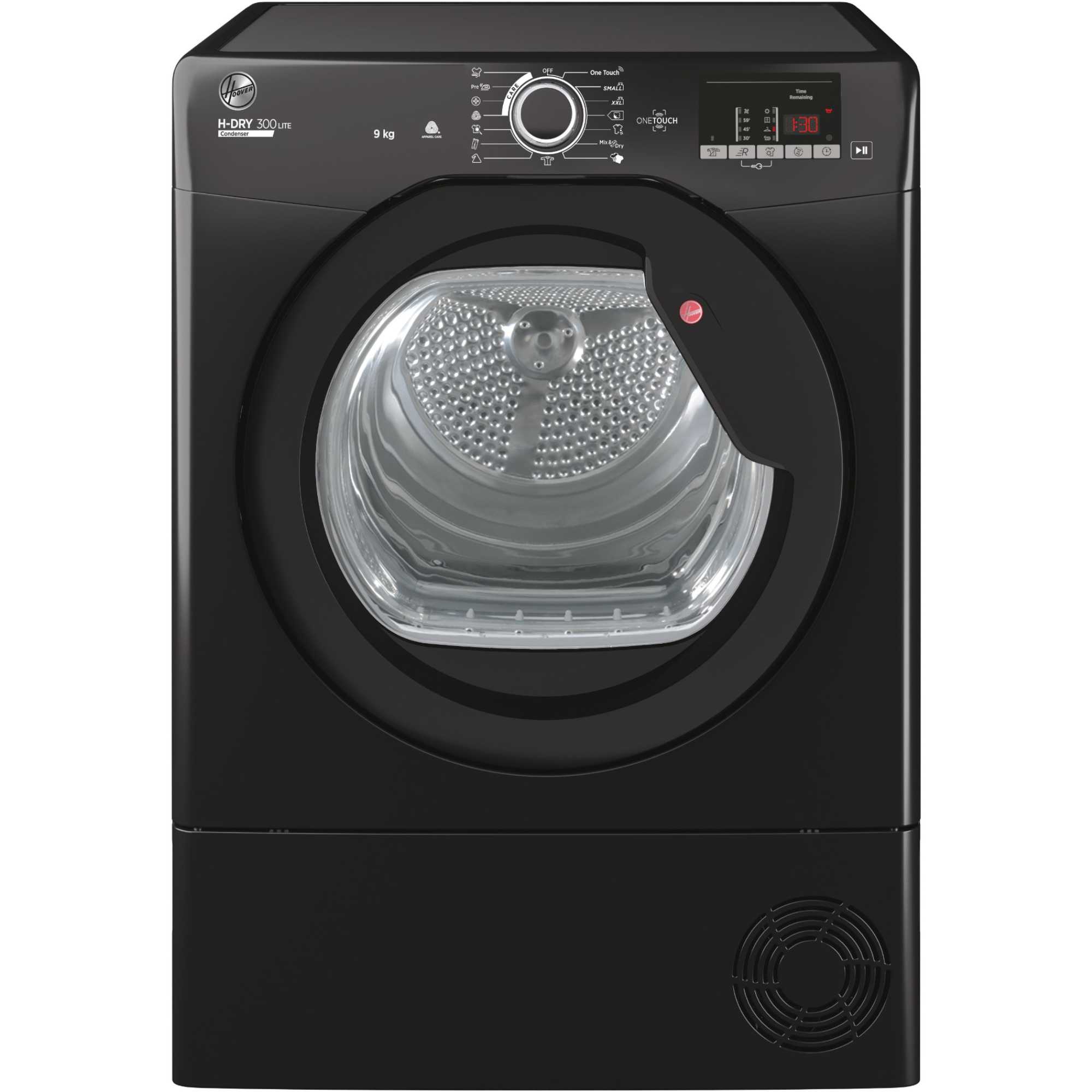 Hoover\\ H-Dry 300 Lite 9kg Condenser Tumble Dryer - HLE C9DGB-80
