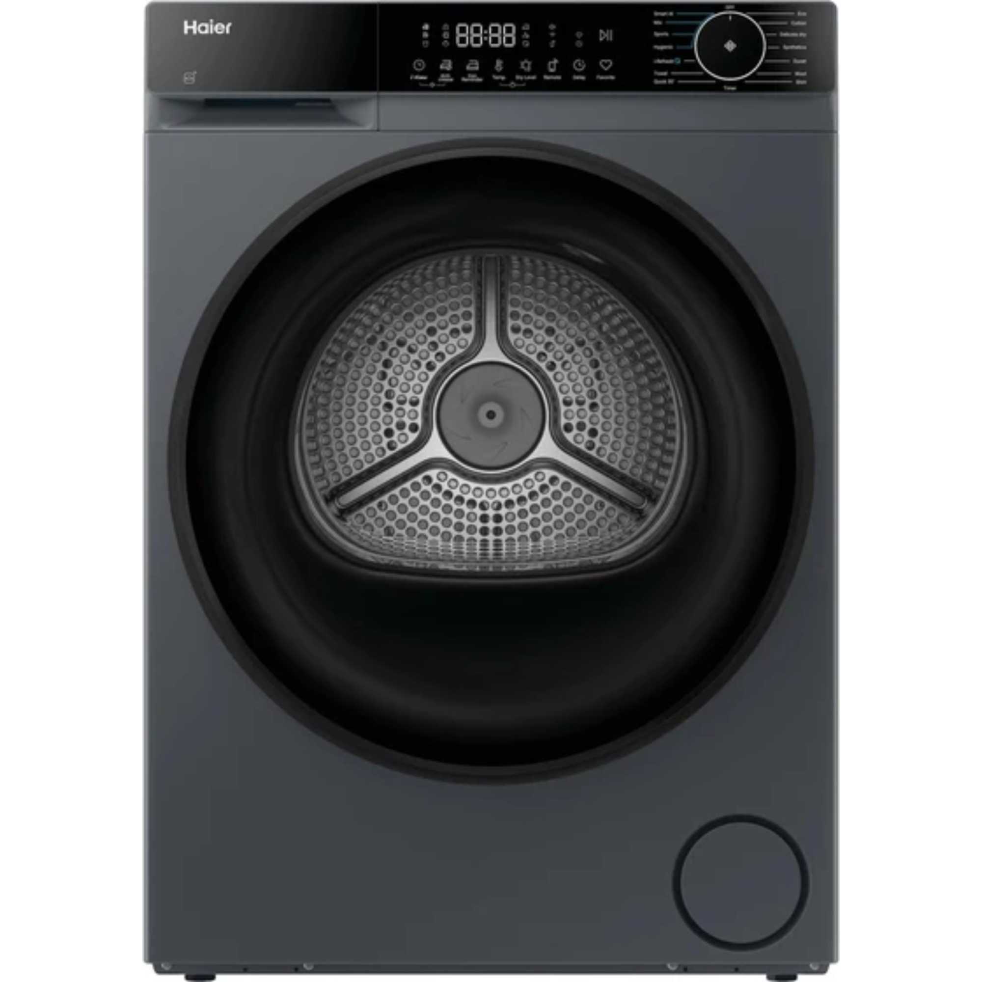 Haier HD90-D35 7GU1 X5 9k Heat Pump Smart Tumble Dryer - Graphite