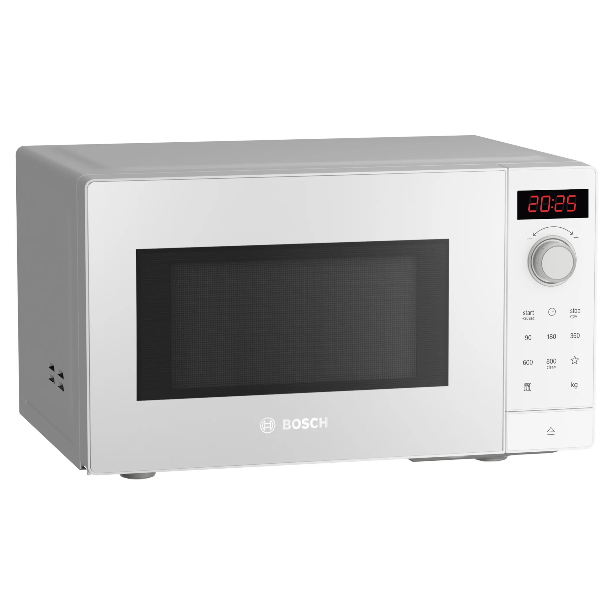 Bosch FFL023MW0B Series 2 800W Freestanding Microwave - White