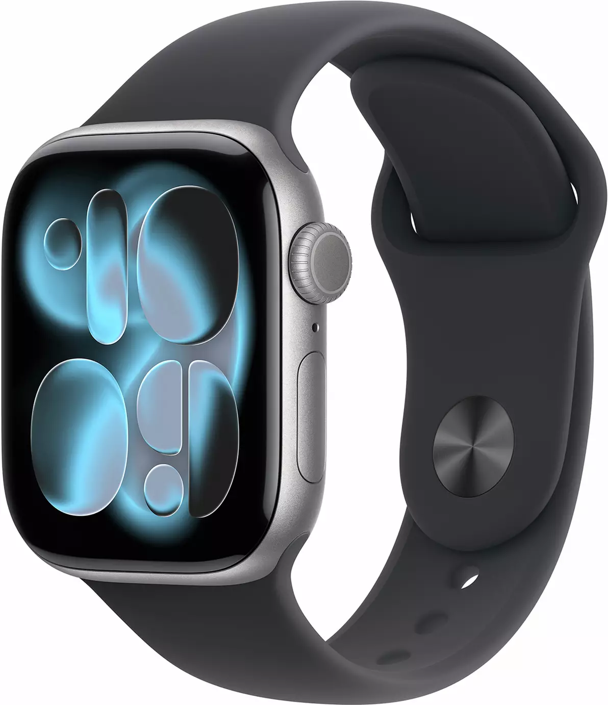 Apple Watch Series 11 GPS 42mm Black Sport Band - S/M