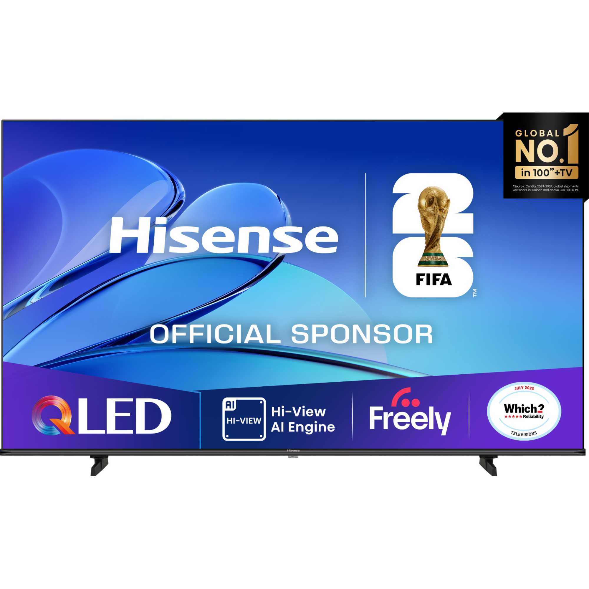 50E7QTUK - 50" 4K Ultra HD QLED Smart TV