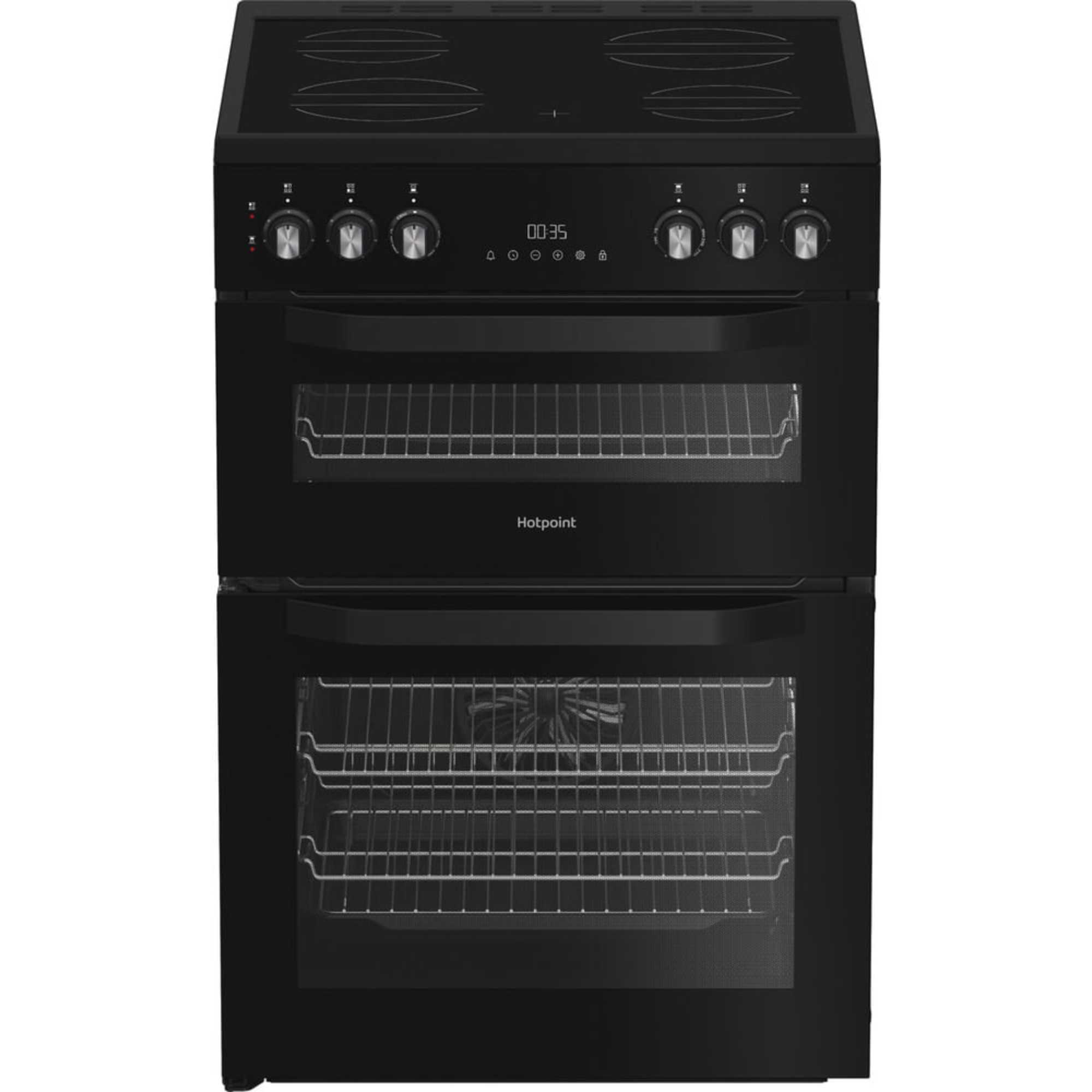 Hotpoint 60cm Electric Double Oven Cooker
