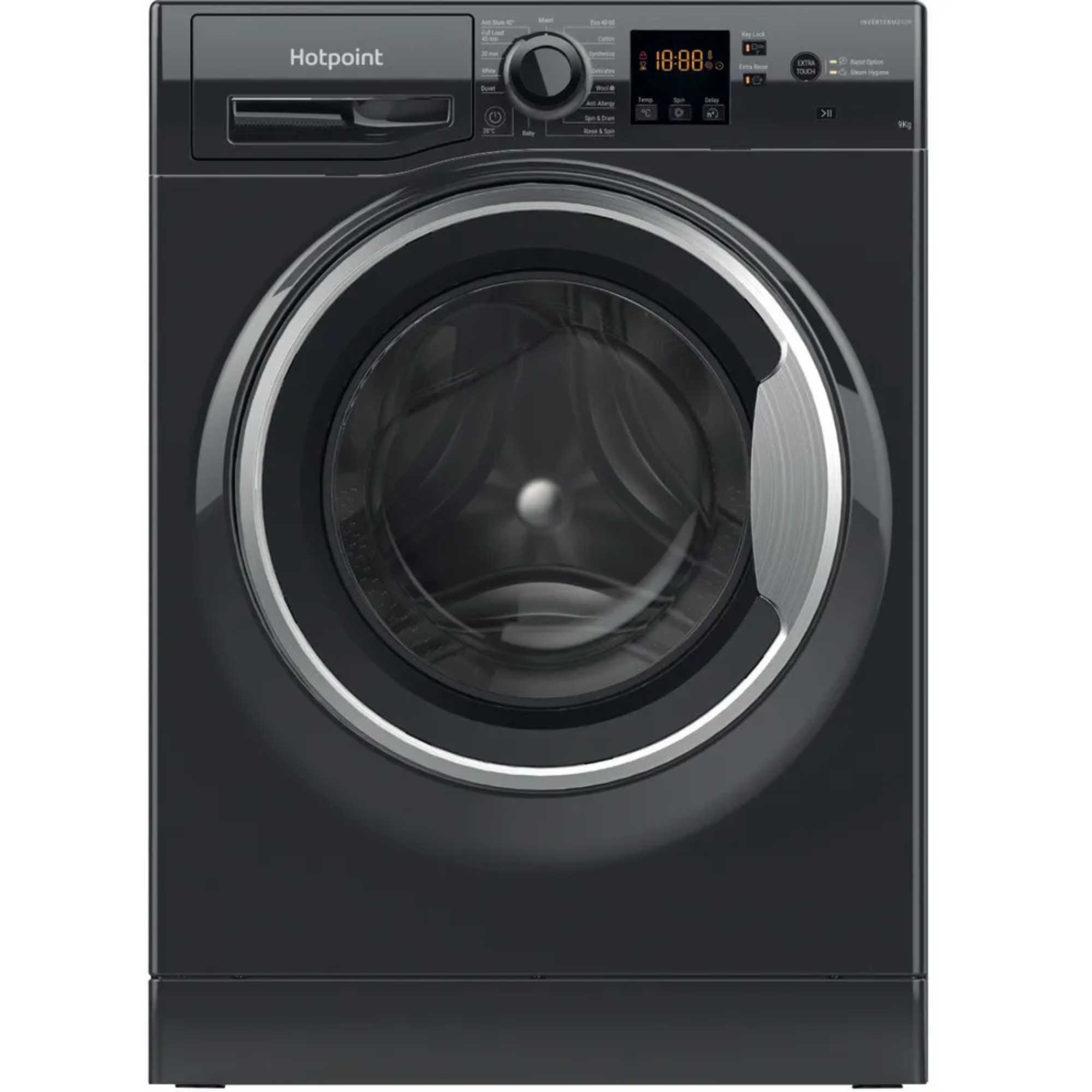 Hotpoint Anti-Stain 9kg 1400rpm Washing Machine - NSWF 946 BS UK