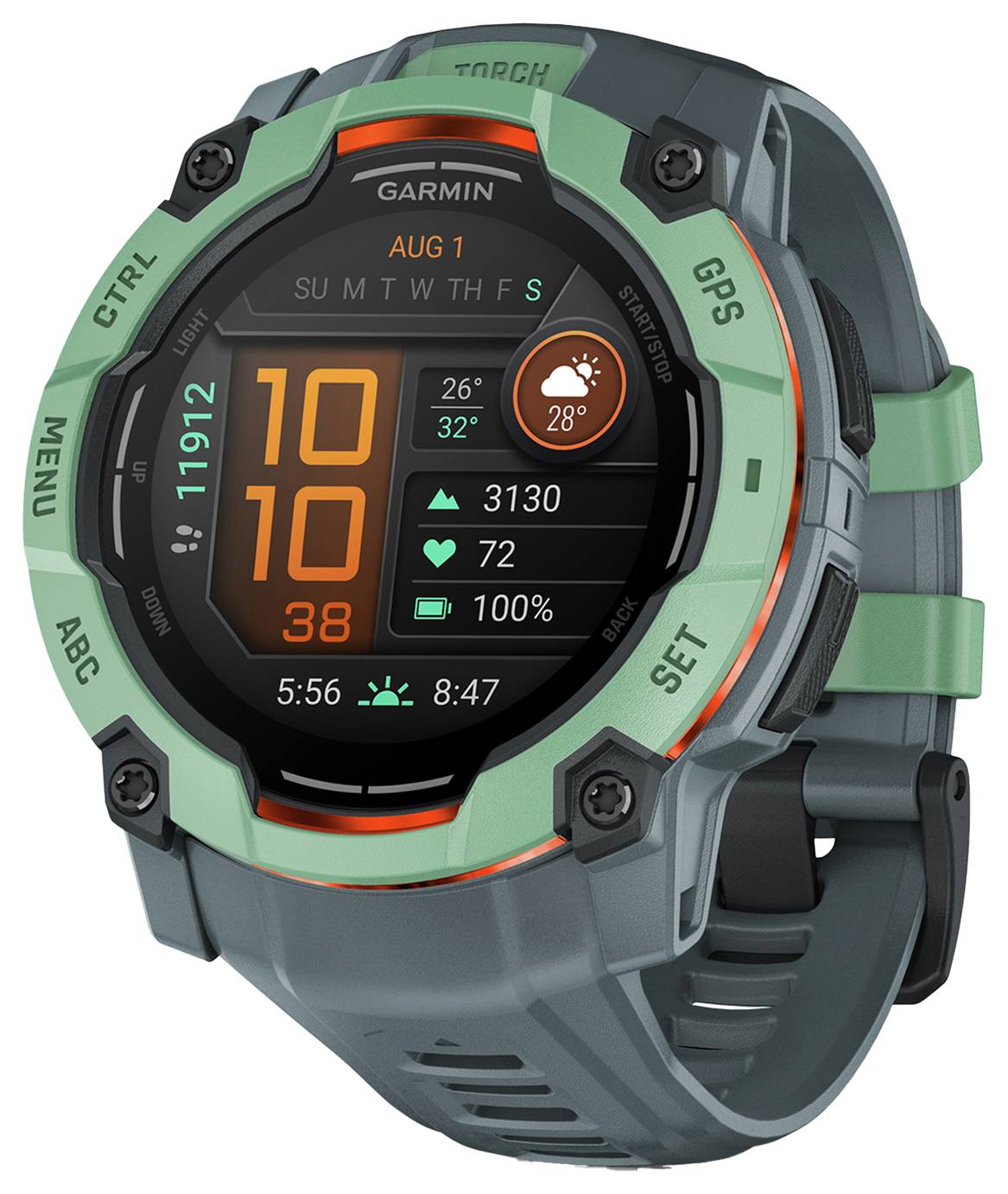 Garmin Instinct 3 50mm GPS Smart Watch - Twilight