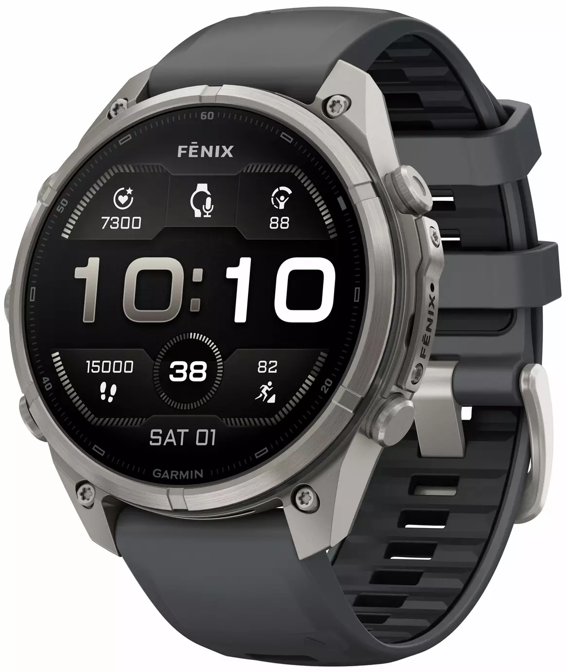Garmin fenix 9 Pro 47mm Premium Multisport GPS Smart Watch - Graphite/Black