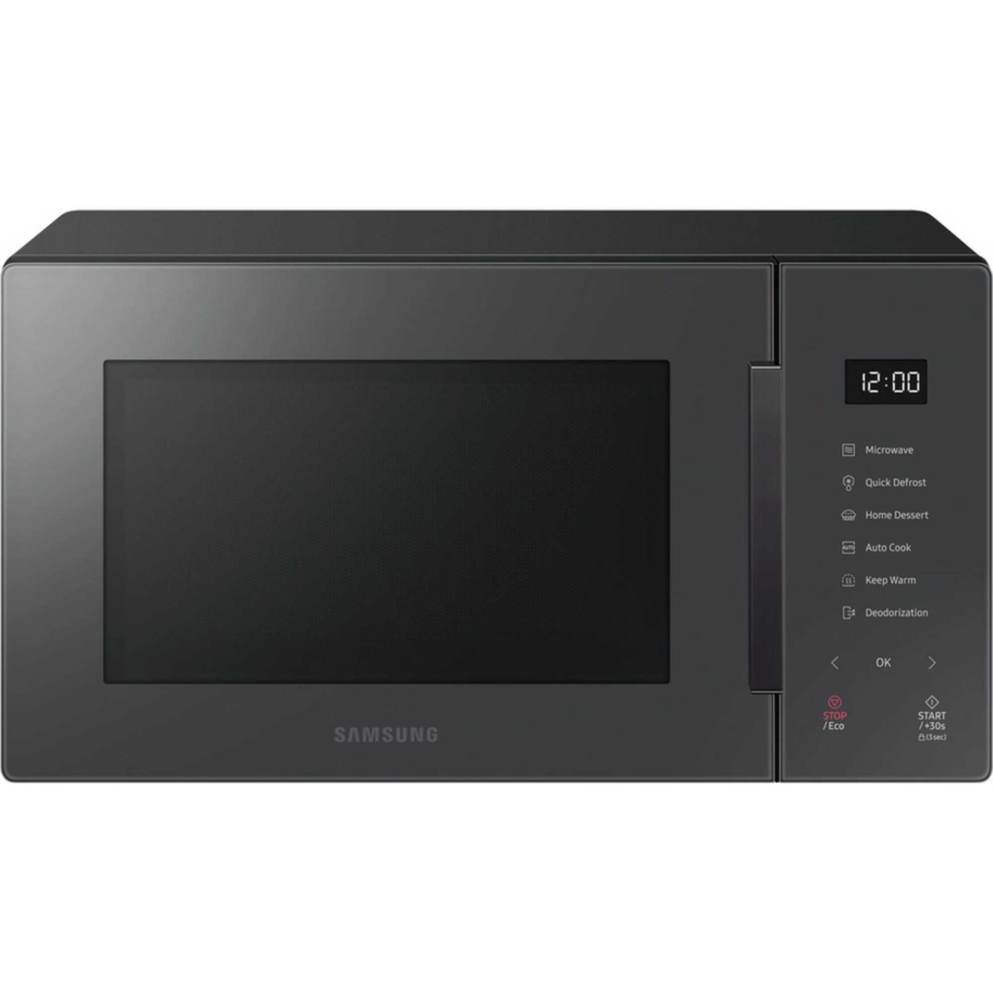 Samsung MS23T5018ACEU 23L Solo Microwave 800w 20 Programmes - Black