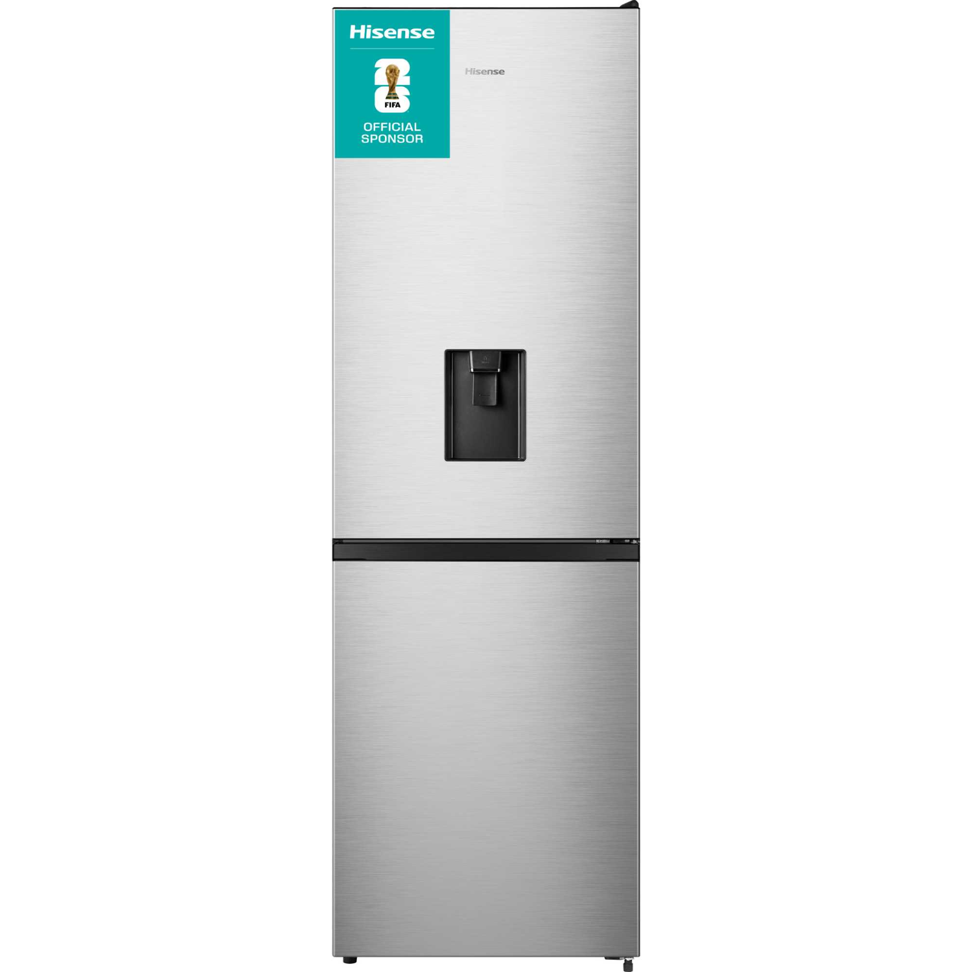 Hisense Fridge Freezer 60/40 Total No Frost - Inox