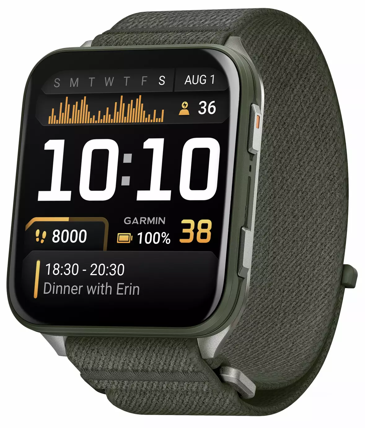 Garmin Venu X1 GPS Fitness Smart Watch - Moss