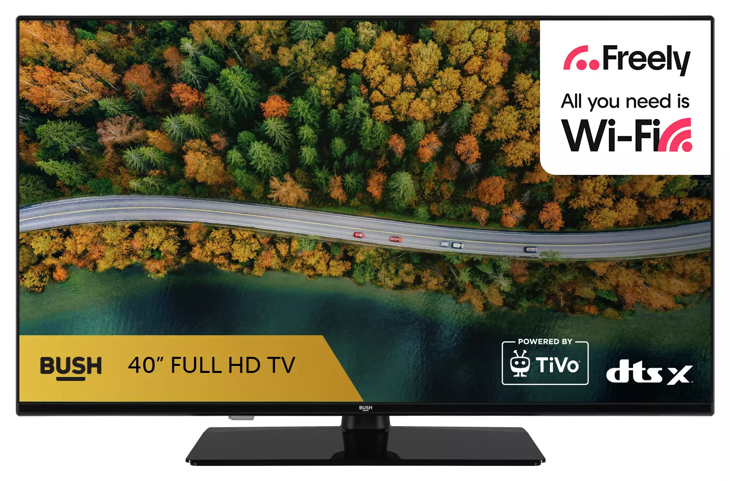 Bush 40 Inch 40FT25CB Smart FHD HDR10 TiVo Freely TV