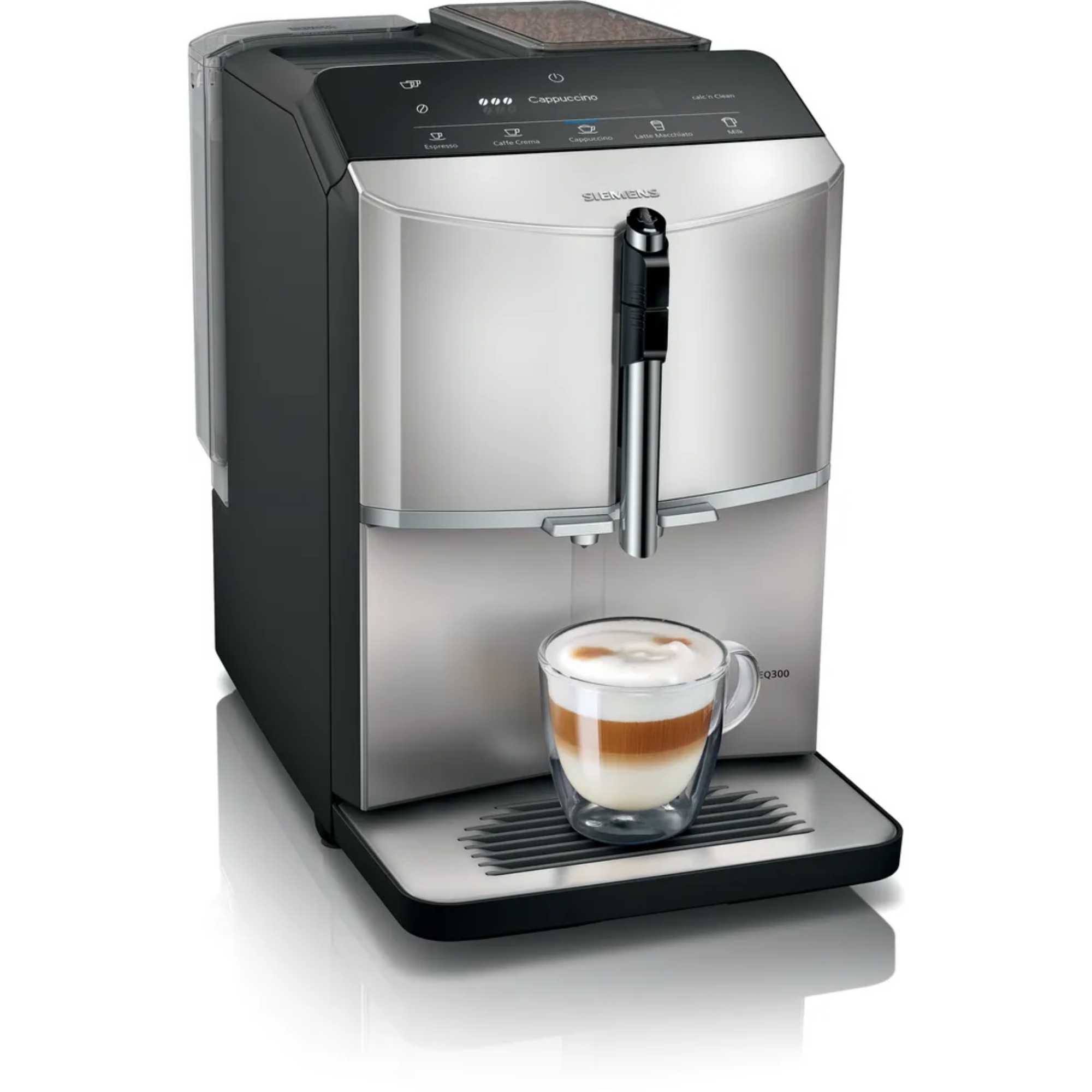 Siemens TF303G07 EQ300 Bean To Cup Automatic Coffee Machine - Inox Silver