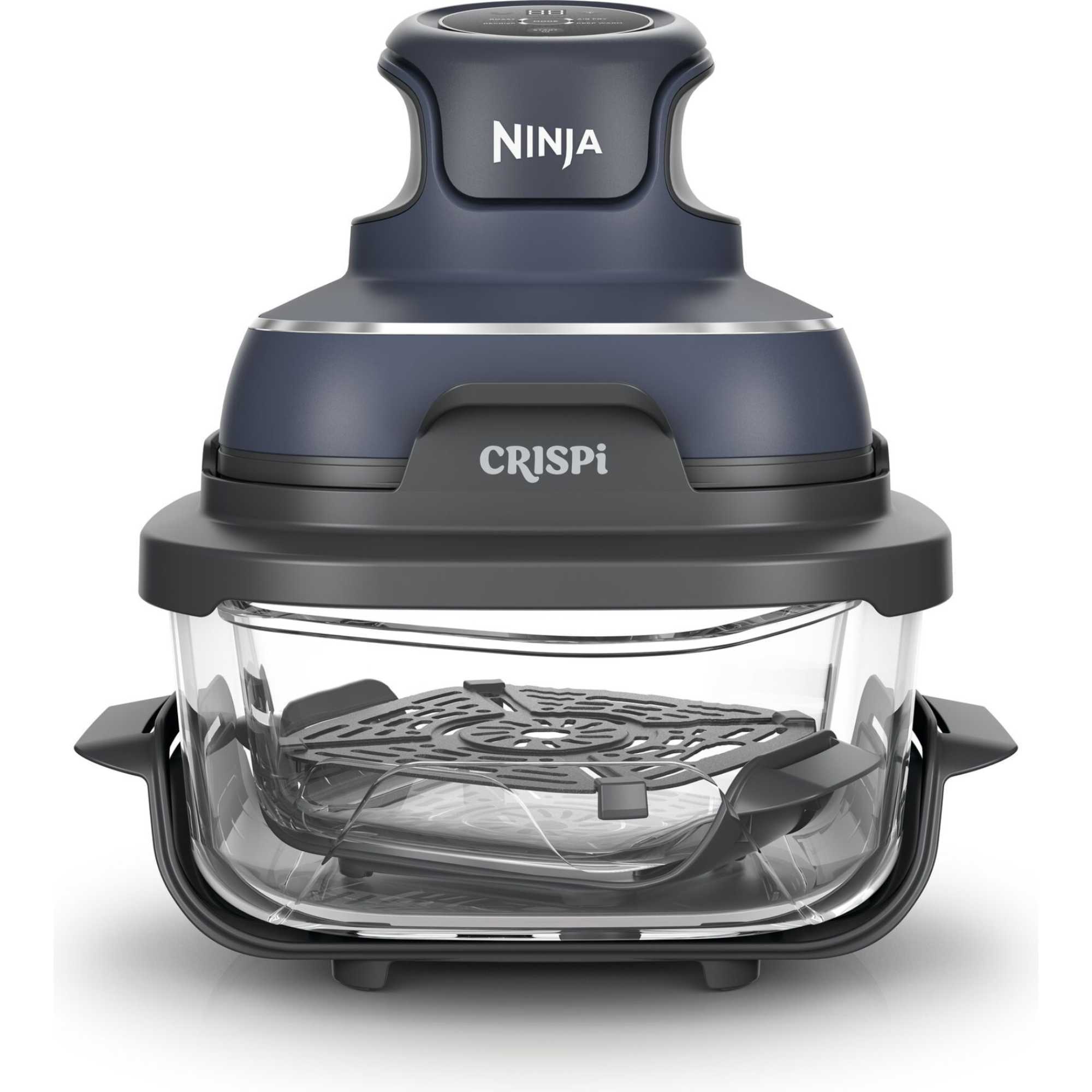 Ninja FN101UKGY CRISPi 4-in-1 Portable Glass Air Fryer - Cyber Space