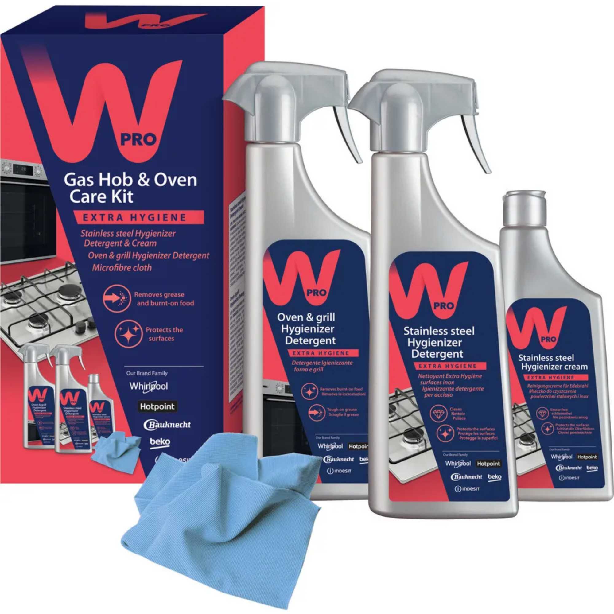 C00379694 Universal Gas Hob An Oven Care Kit - Chlorine Free Formula | WPRO