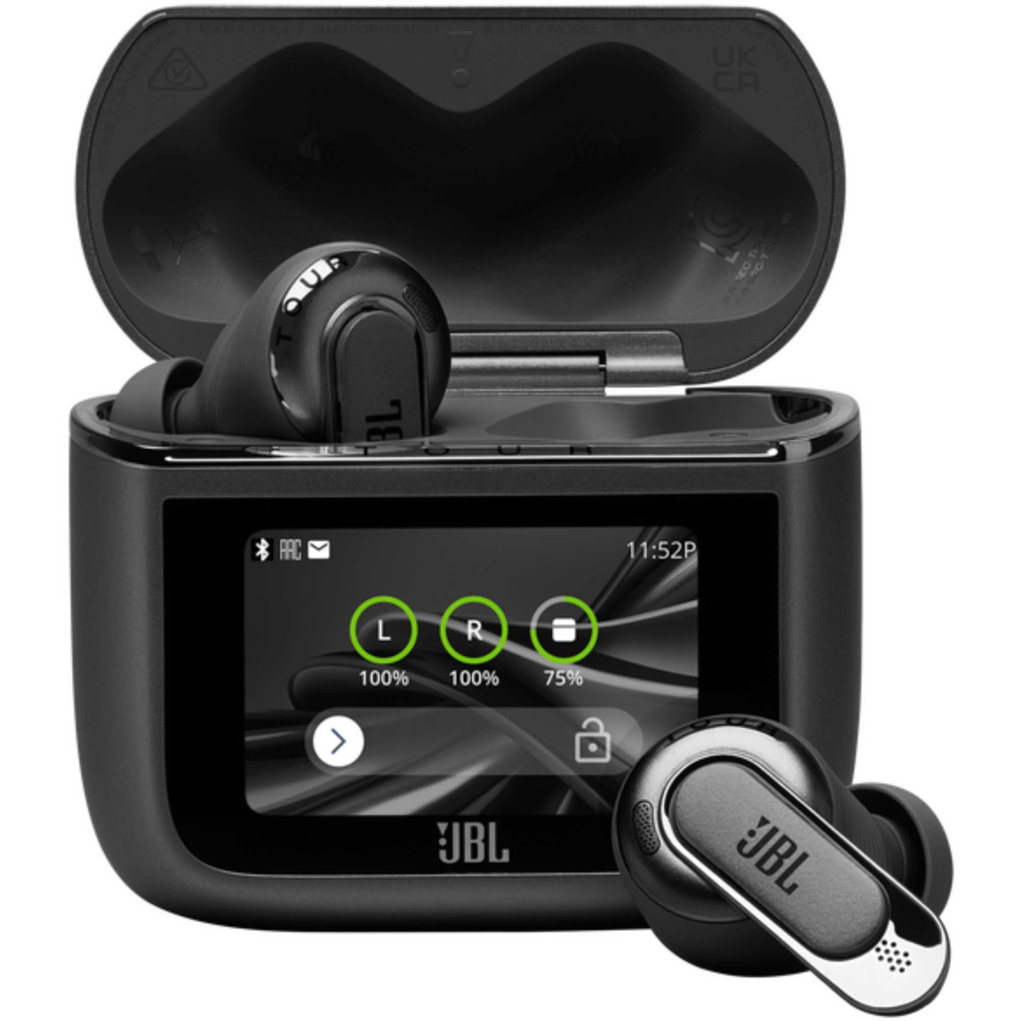 JBL Tour Pro 3 Wireless In-Ear Headphones with Smart Charging Case - Black