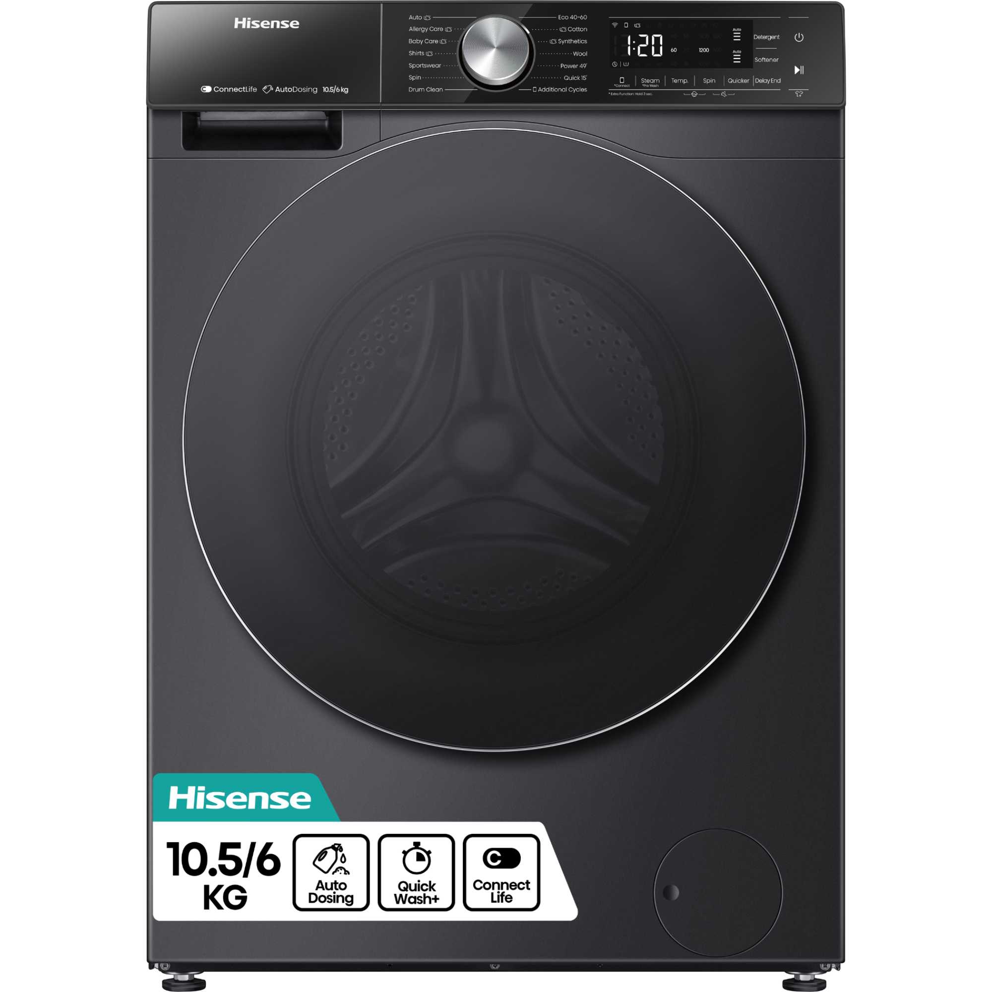 Hisense 10kg Wash 6Kg Dry 1400rpm Washer Dryer