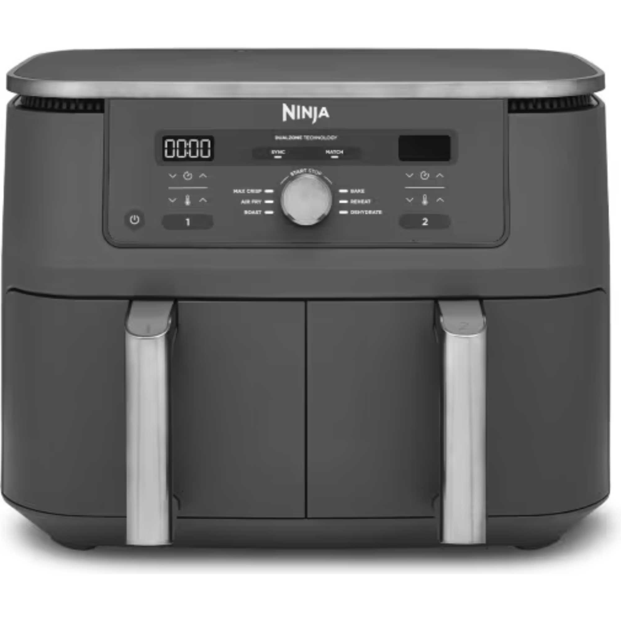 Ninja DZ400UK Max 6-in-1 DUal Zone Air Fryer 9.5L - Black