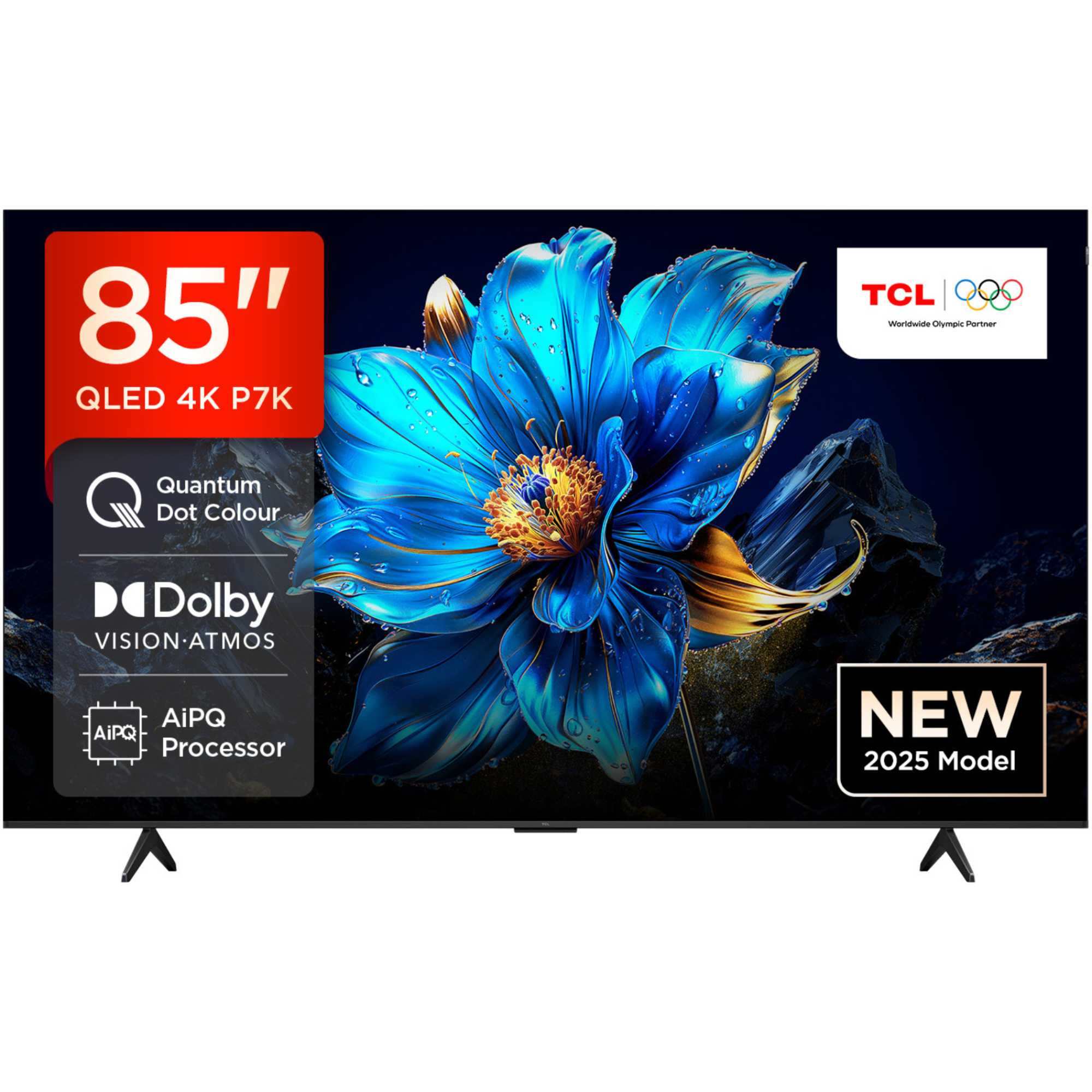 TCL P7K-UK 85" 4K Smart QLED Google TV 60Hz