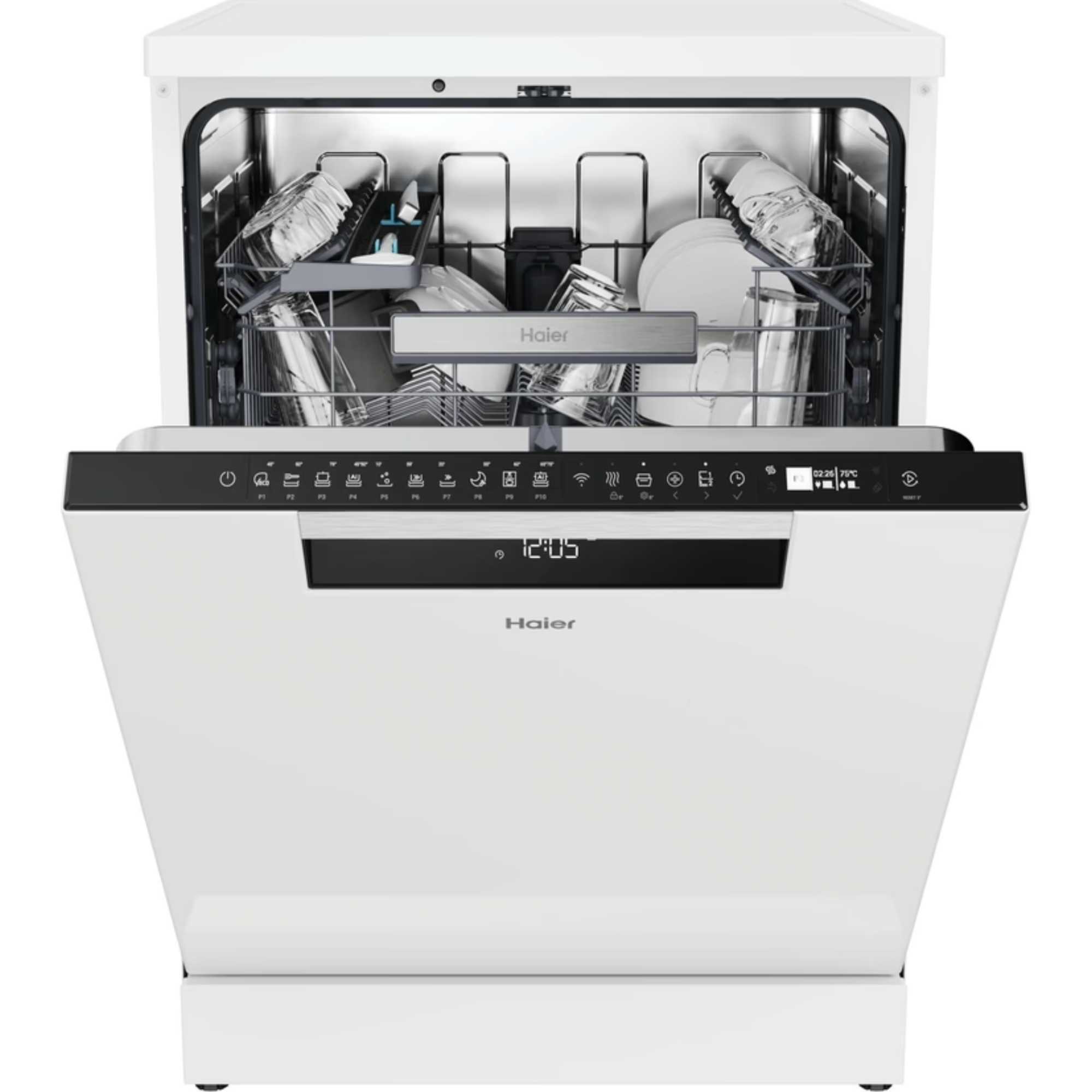 I-Pro Shine Series 3 Freestanding Full-Sized Dishwasher - XF 5C7M0W-80 | HAI-XF5C7M0W-80