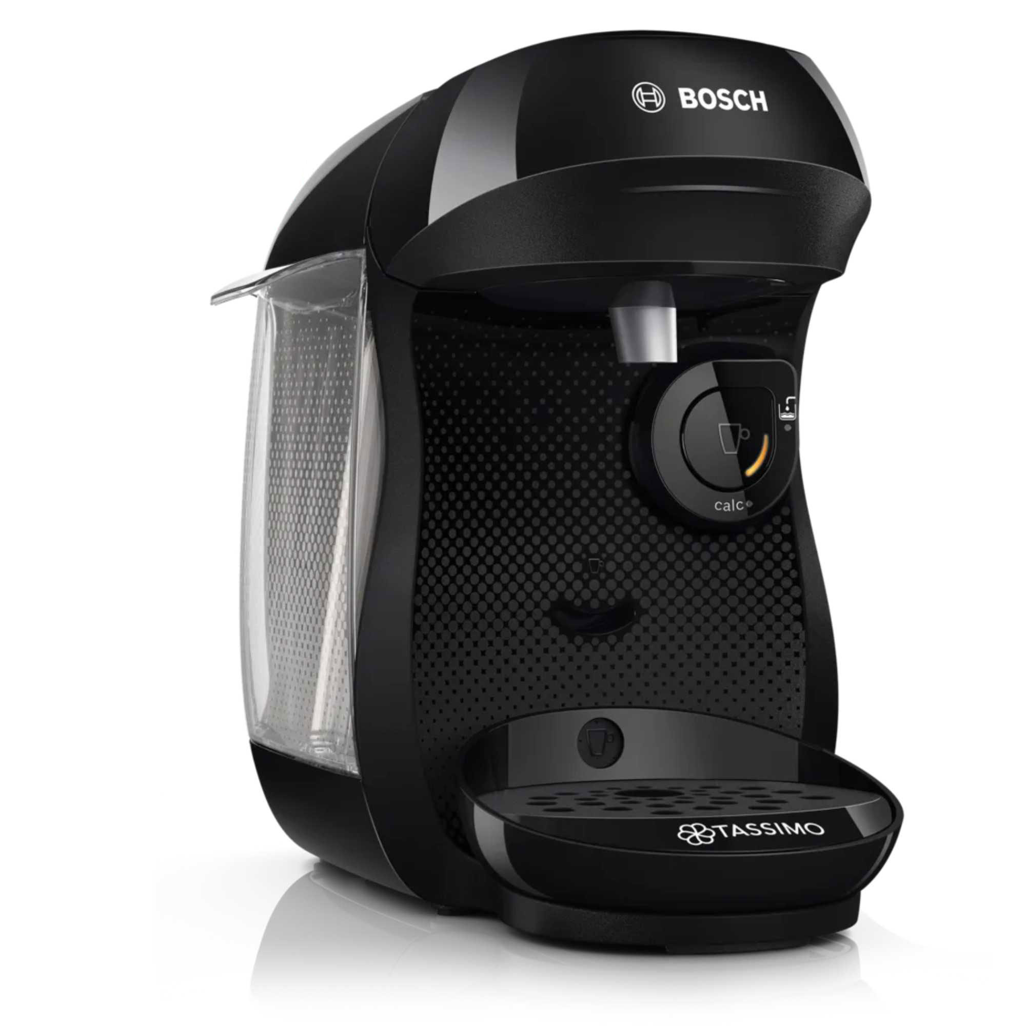 Bosch TAS102EGB Tassimo Happy Friendly Hot Drinks Machine - Black