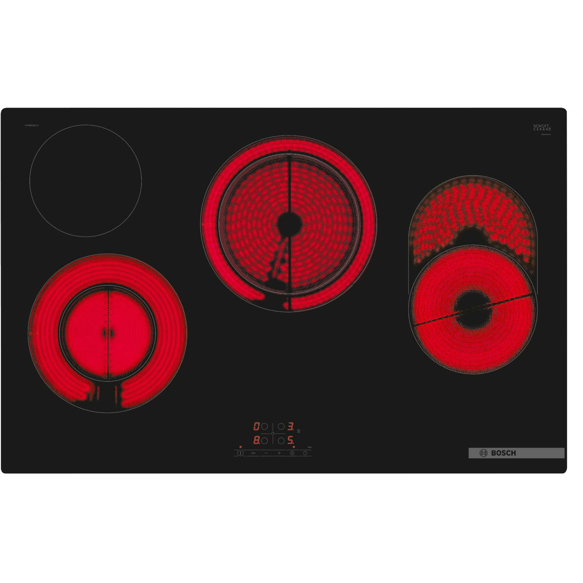 Bosch PKH811BB1D 80cm Built-in Electric Hob